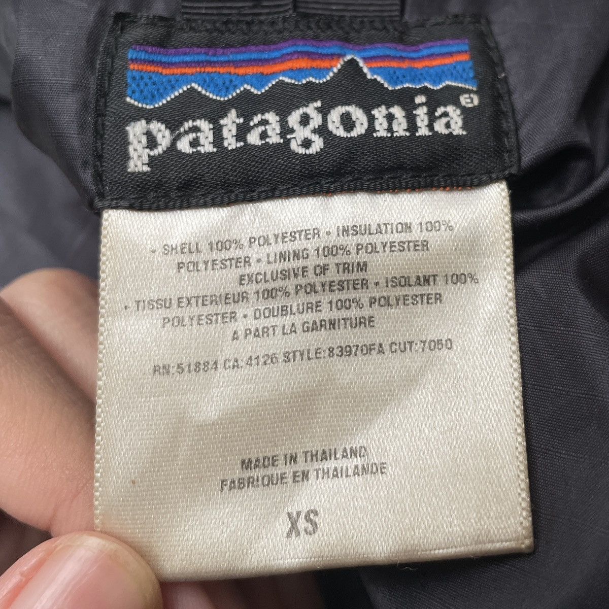 Patagonia × Vintage Vintage Brand Patagonia Hoodie Jacket 1990s Size US XS / EU 42 / 0 - 10 Thumbnail