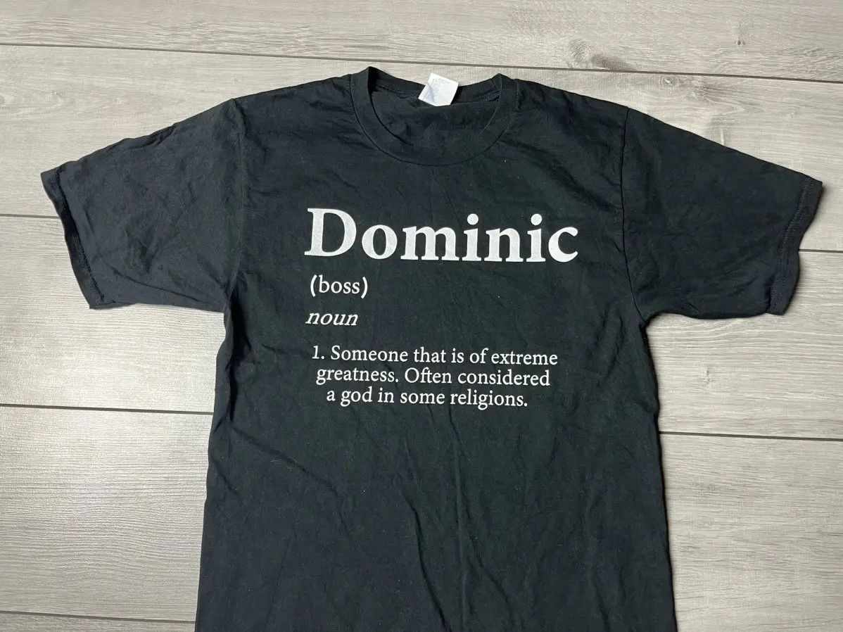 Band Tees Dominic Tshirt translates boss size Small Size US S / EU 44-46 / 1 - 3 Thumbnail
