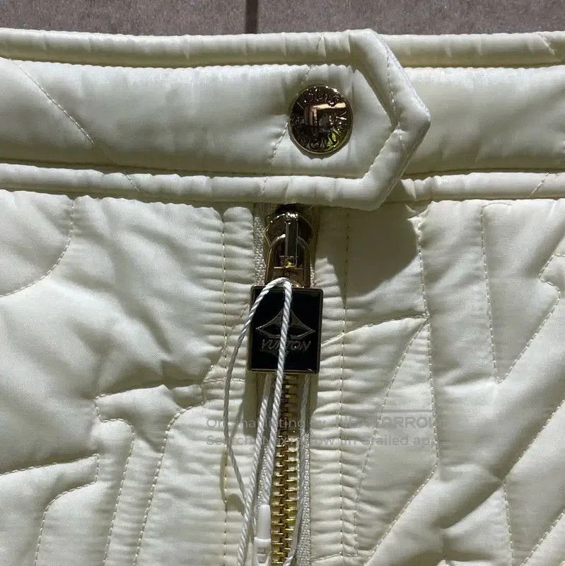 Louis Vuitton Louis Vuitton Beige Cotton Mini Skirt . Size 23" - 4 Thumbnail