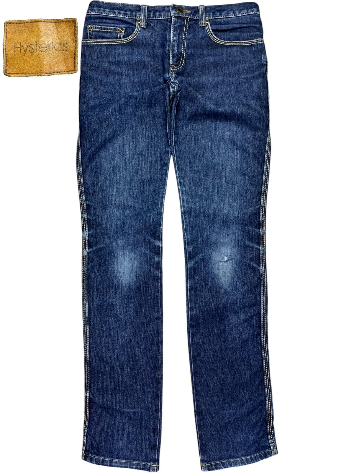 Hysteric Glamour Vintage Japanese Hysteric Glamour Blue Wash Slim Fit Jeans Size 29" - 1 Thumbnail