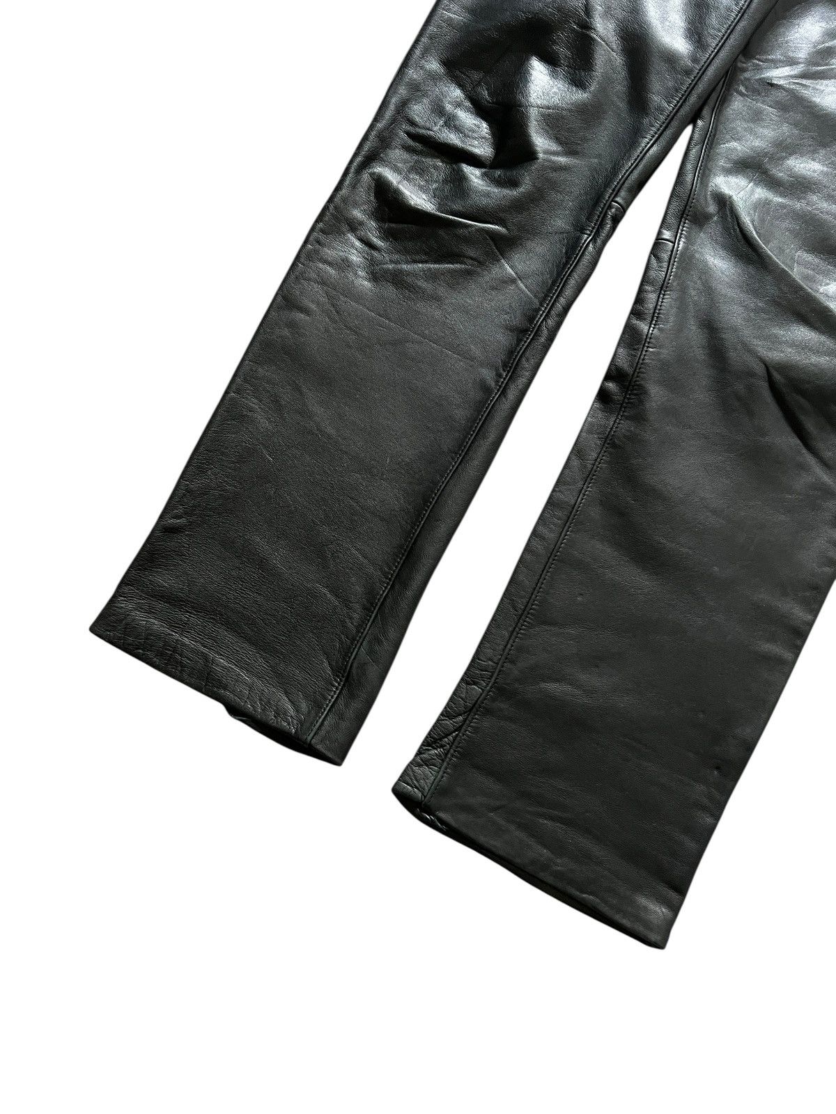 Beams Japan Vintage Beams Leather Pants Size US 28 / EU 44 - 3 Thumbnail