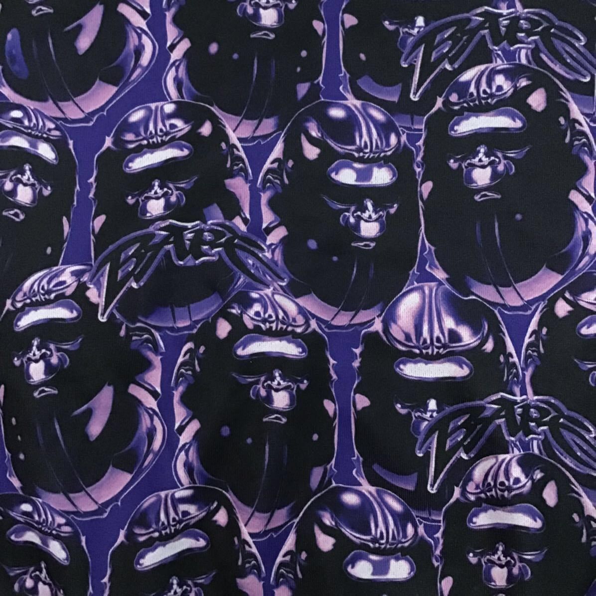 Bape BAPE APE HEAD GRAFFITI SHARK FULL ZIP HOODIE Purple APE Size US S / EU 44-46 / 1 - 7 Thumbnail