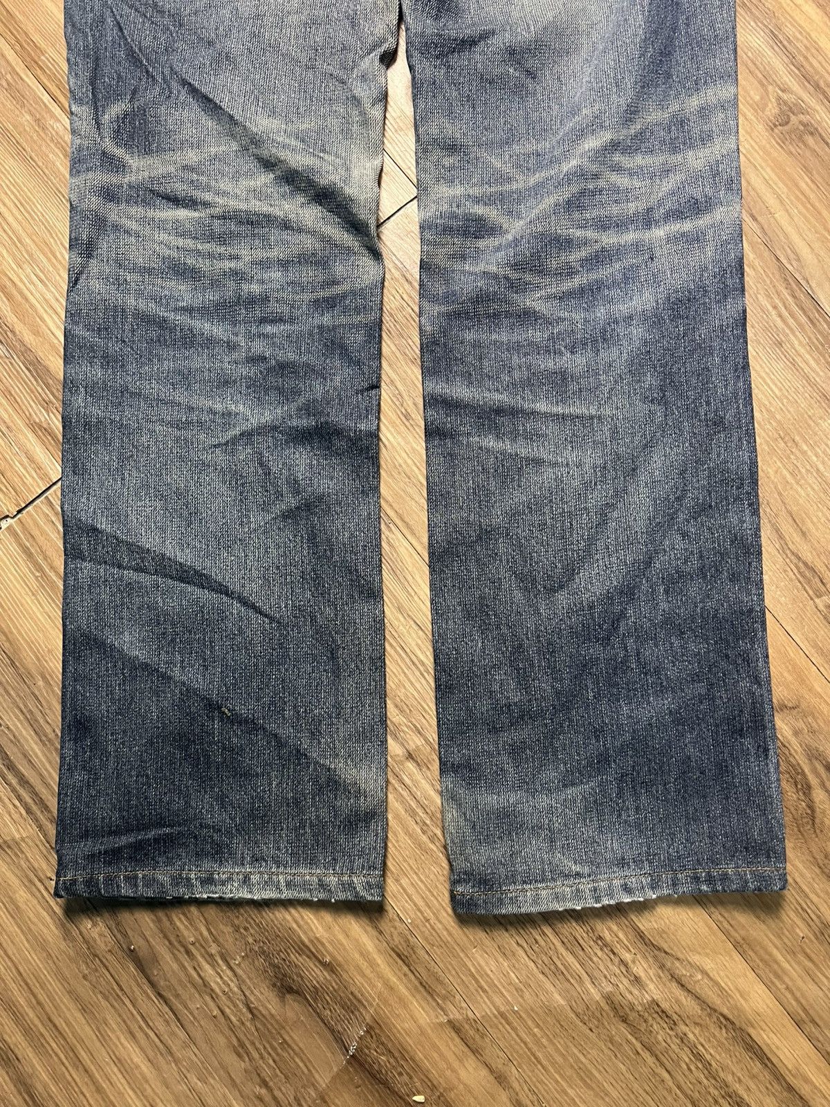Edwin Edwin Japan EZ503 Zylon Mixed Denim Straight Cut (45) Size US 31 - 15 Thumbnail