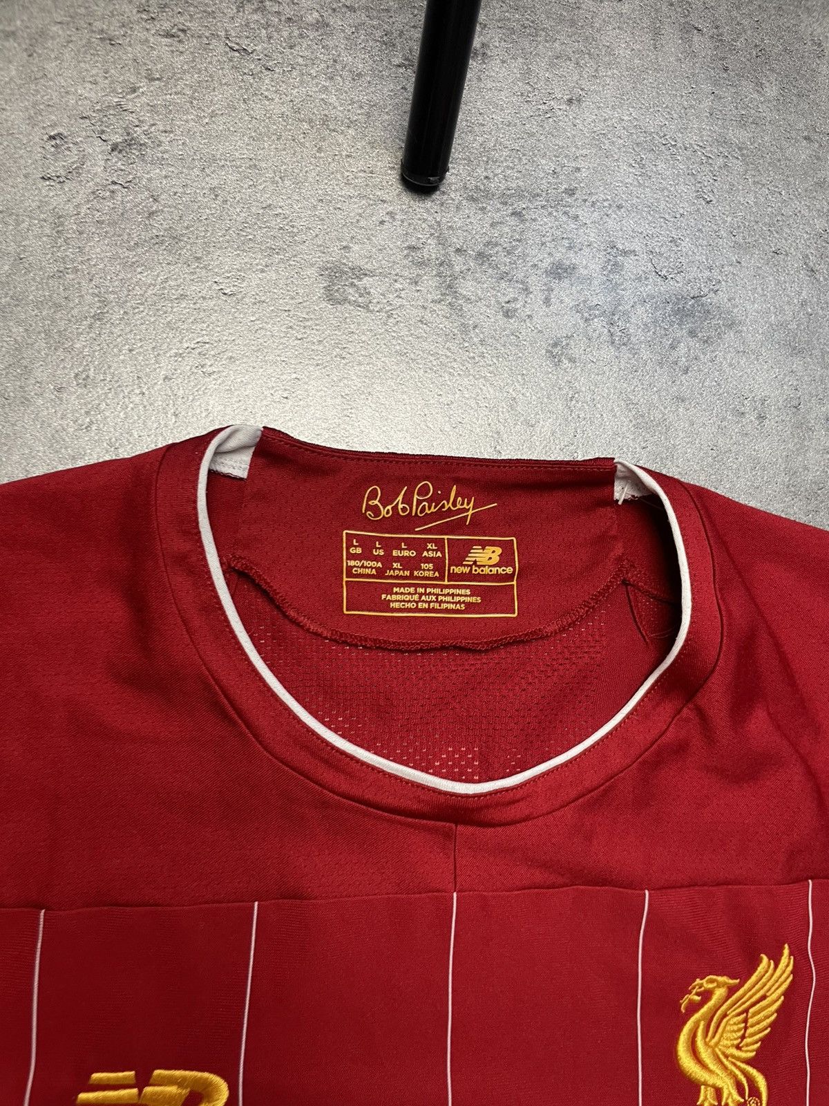 New Balance New Balance Liverpool 2020 tee jersey Home vintage 4 Virgil Size US L / EU 52-54 / 3 - 6 Thumbnail