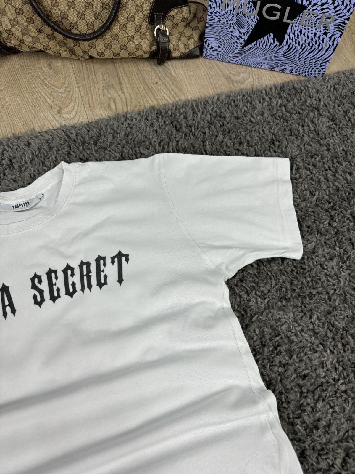 Designer × Trapstar London Drill Trapstar White T-Shirt Tee Its A Secret Swag Y2K Size US M / EU 48-50 / 2 - 6 Thumbnail