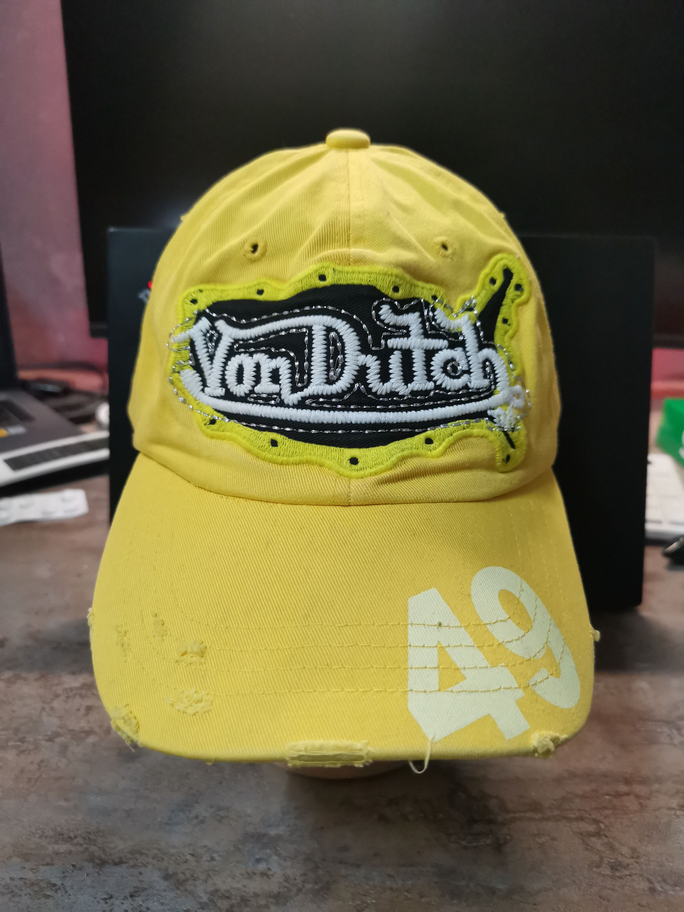 Vintage × Von Dutch Vintage Von Dutch Hats - Distressed Design Size ONE SIZE - 1 Thumbnail
