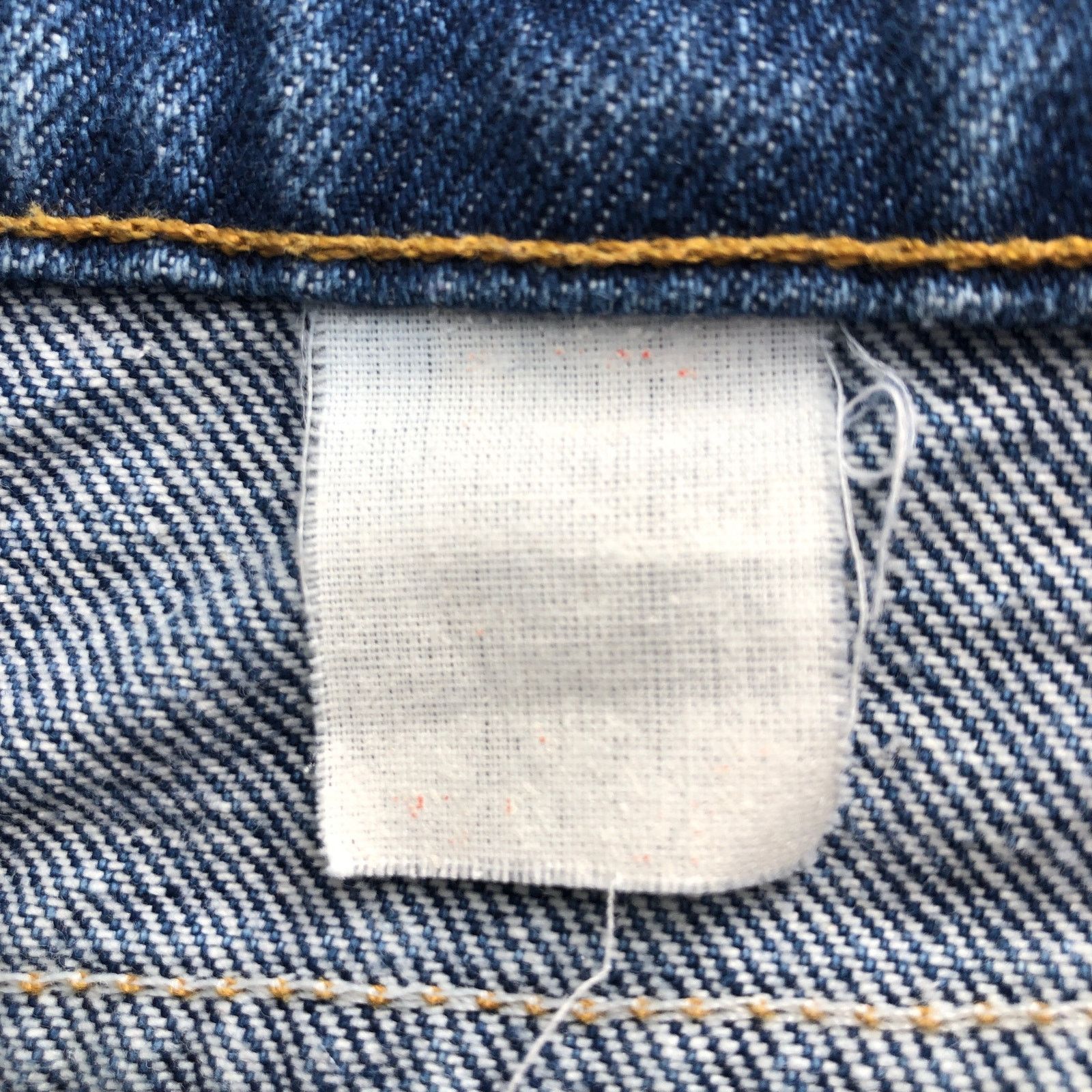 Levi's × Vintage 90s Levis orange tab cropped jeans 1990s vintage Size US 36 / EU 52 - 5 Thumbnail