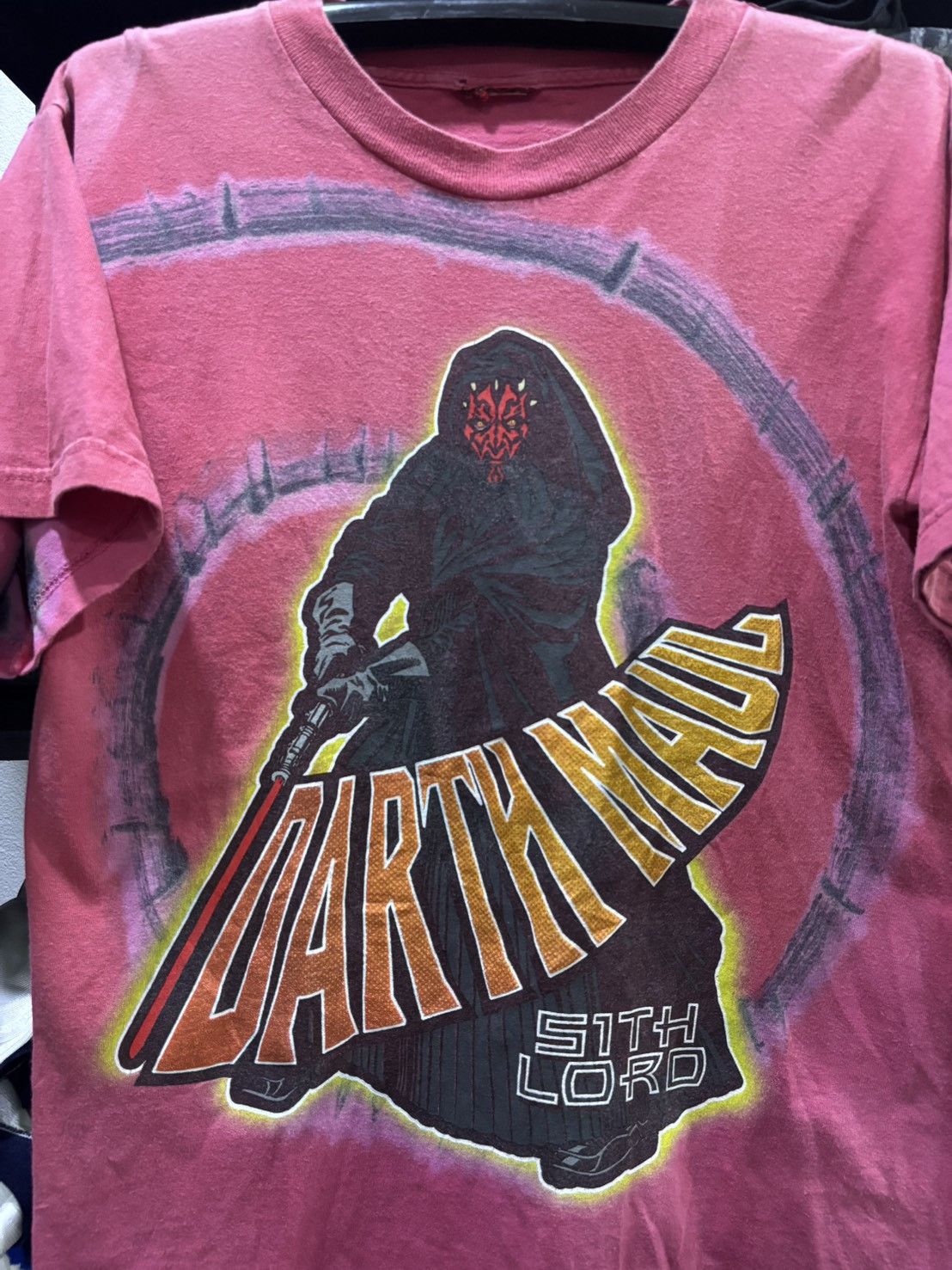 Vintage Vintage Star wars darth maul Size US M / EU 48-50 / 2 - 2 Thumbnail