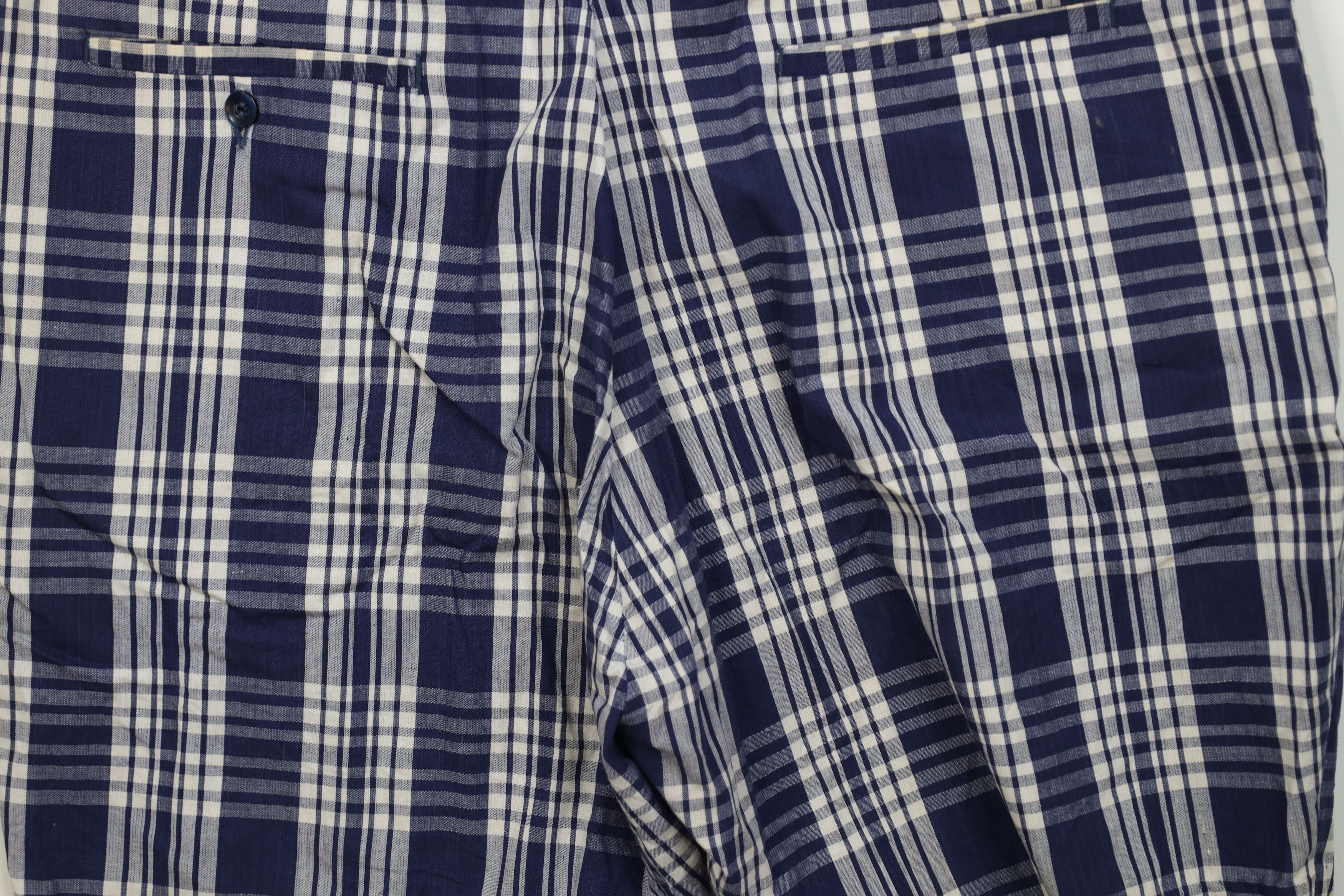 Vintage Vintage 50s 60s Streetwear Above Knee Chino Shorts Blue Size US 38 / EU 54 - 12 Thumbnail