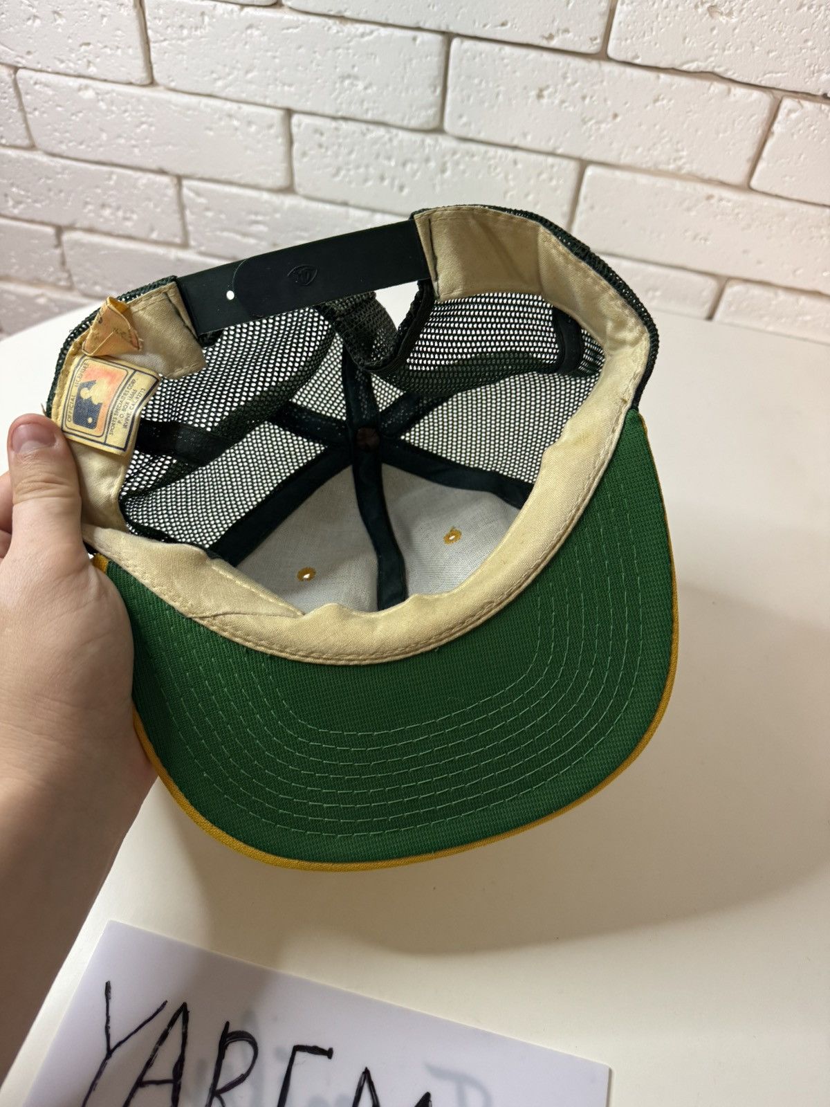 Other Vtg 80s Oakland Athletics A’s cap hat Size ONE SIZE - 4 Thumbnail