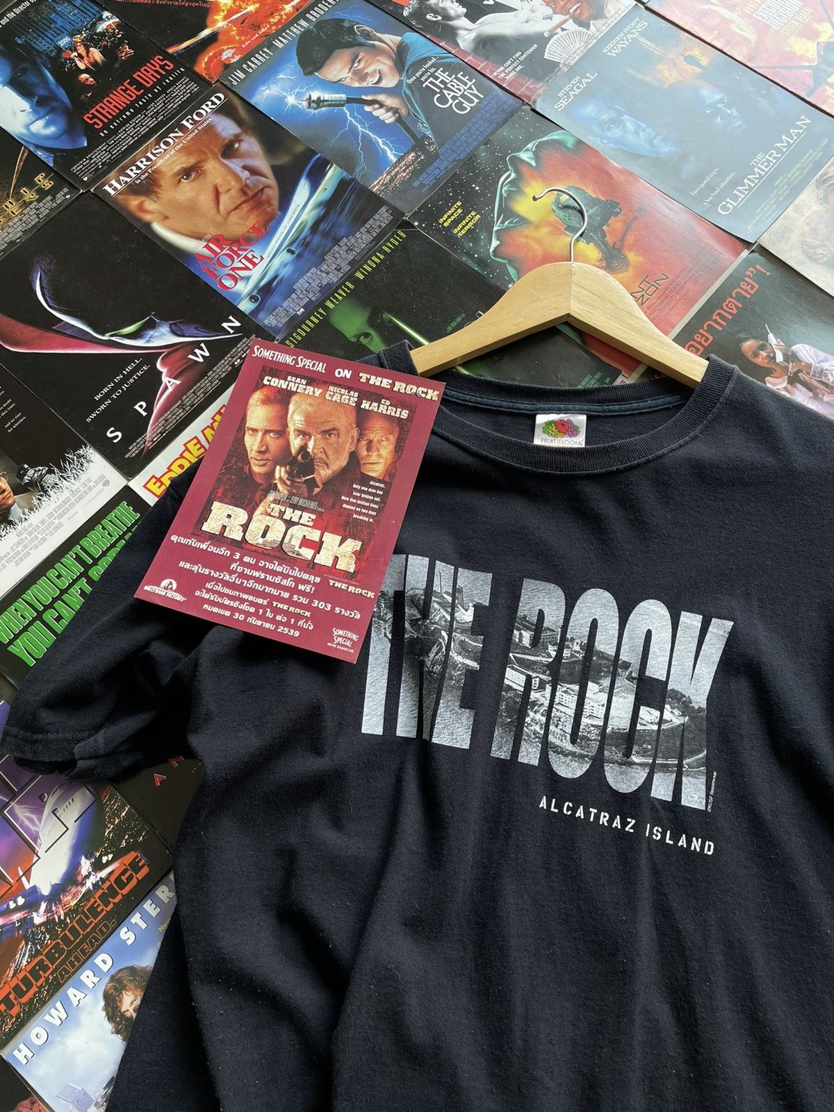 Vintage THE ROCK ALCATRAZ MOVIE Size US L / EU 52-54 / 3 - 1 Thumbnail
