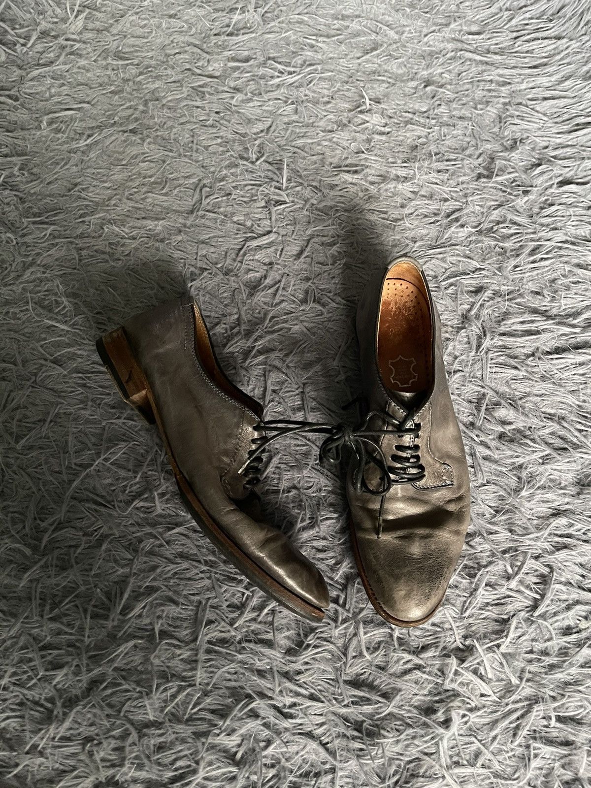 Silvano Sassetti avant garde handmade leather shoes