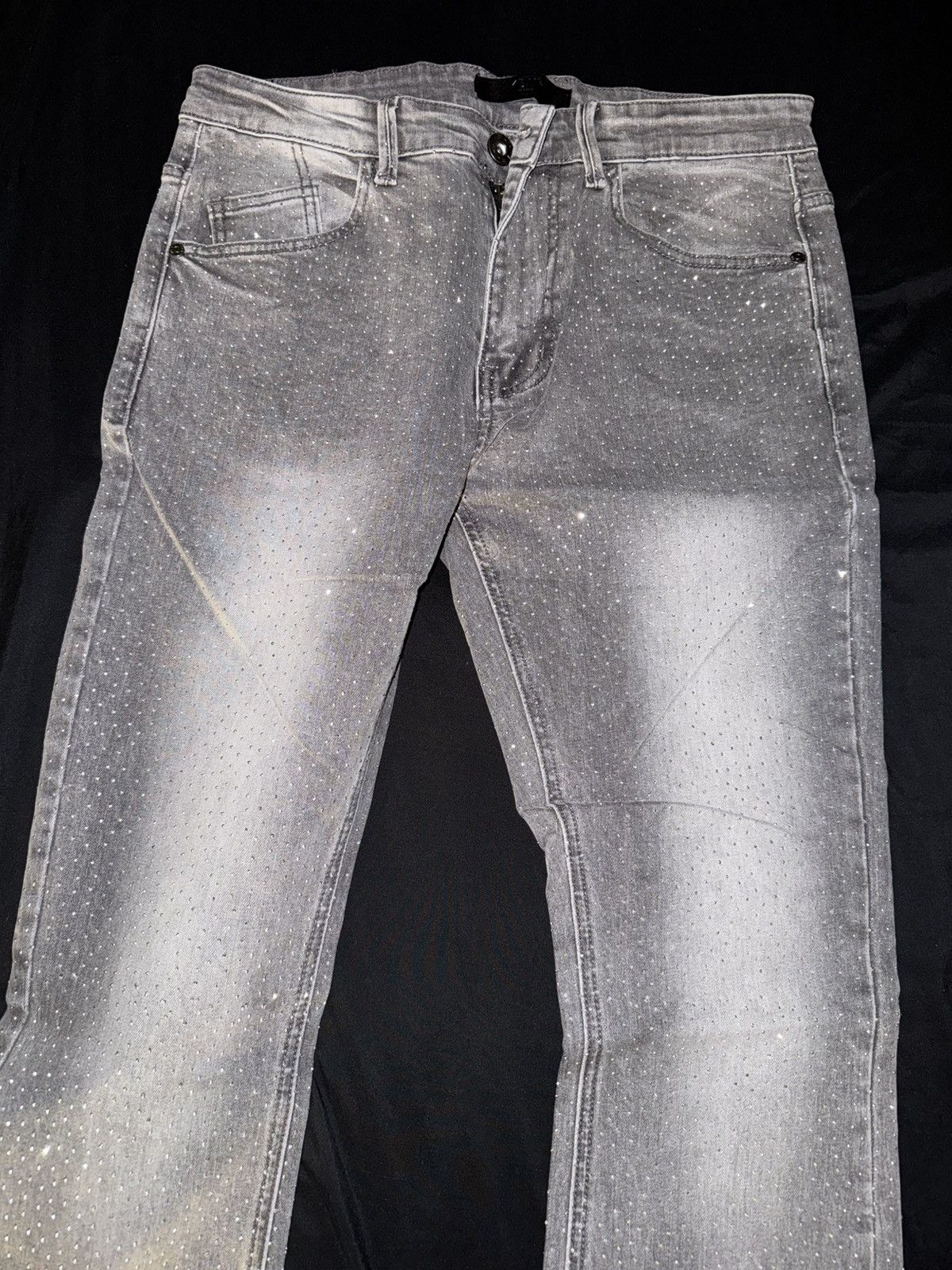 Other Kdnk Rhinestone Jeans Size US 32 / EU 48 - 3 Thumbnail