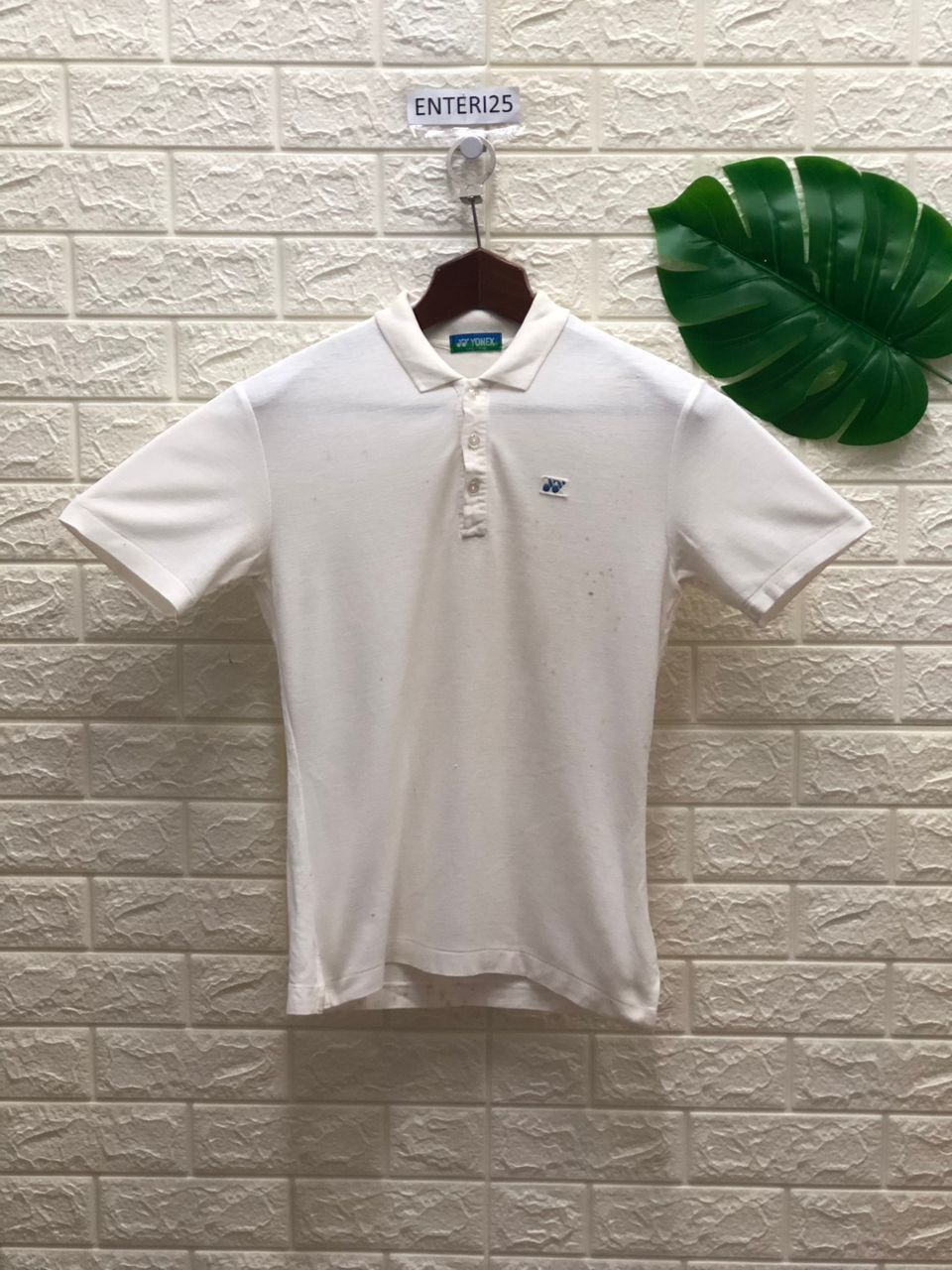 Japanese Brand Vintage 90s Yonex Jersey Polo Tee single stich made in japan Size US M / EU 48-50 / 2 - 1 Thumbnail