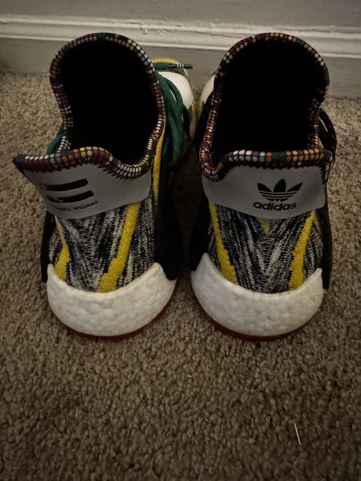 Adidas × Pharrell Pharrell x NMD Human Race Trail “Solar Pack” Size US 9 / EU 42 - 5 Thumbnail