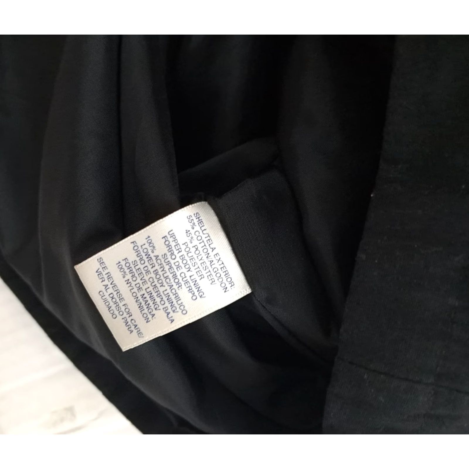 Vintage VINTAGE Cabin Creek Unisex Adults Jacket Full Zip Lined Black Canvas Cotton Button Snap 34in 26in pit to pit XL Winter Fall Spring Outdoor Barn Jacket Size US XL / EU 56 / 4 - 7 Thumbnail