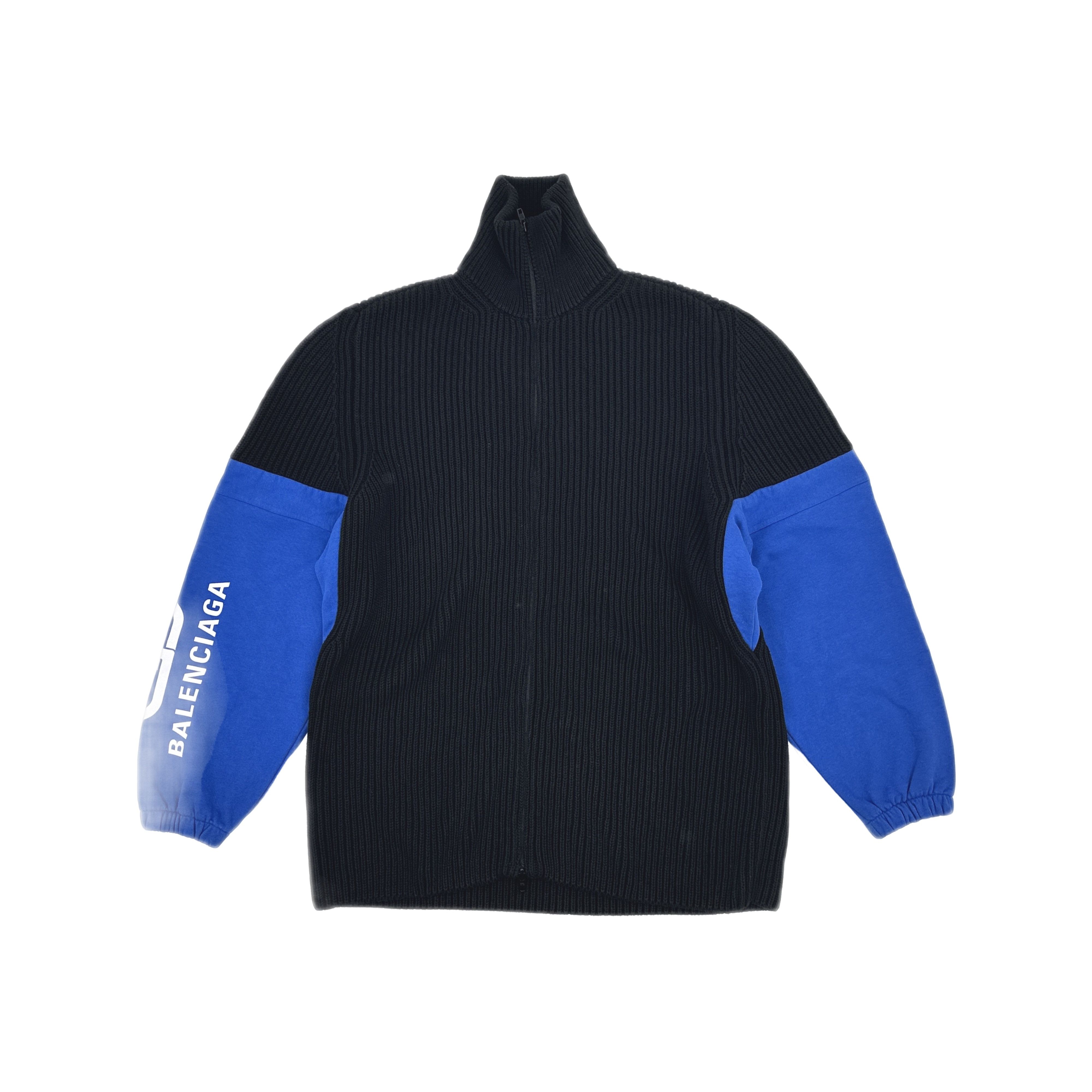 Balenciaga Y2K Zip-Up Cardigan | Grailed