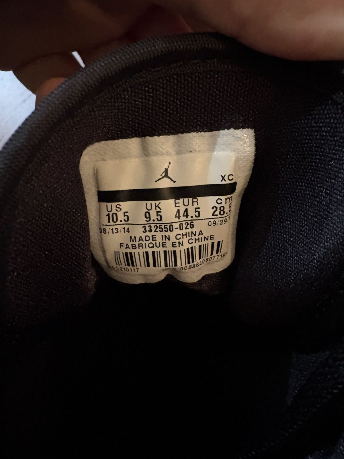 Nike Jordan 1 Retro - Melo PE Size US 10.5 / EU 43-44 - 6 Thumbnail