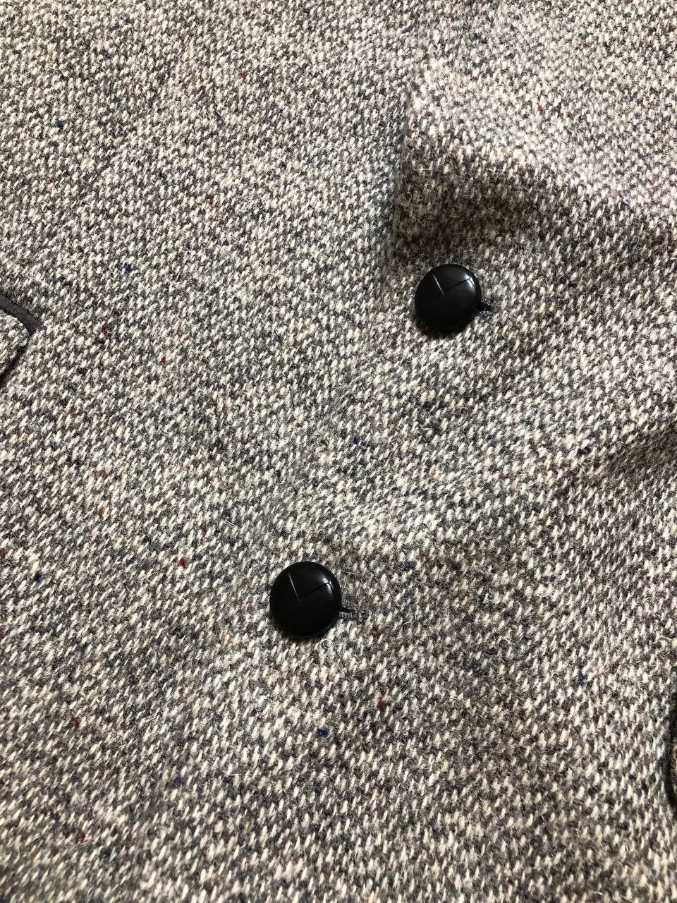 Harris Tweed Blazer Vintage Harris Tweed gray streetwear Y2K Size 48R - 12 Thumbnail