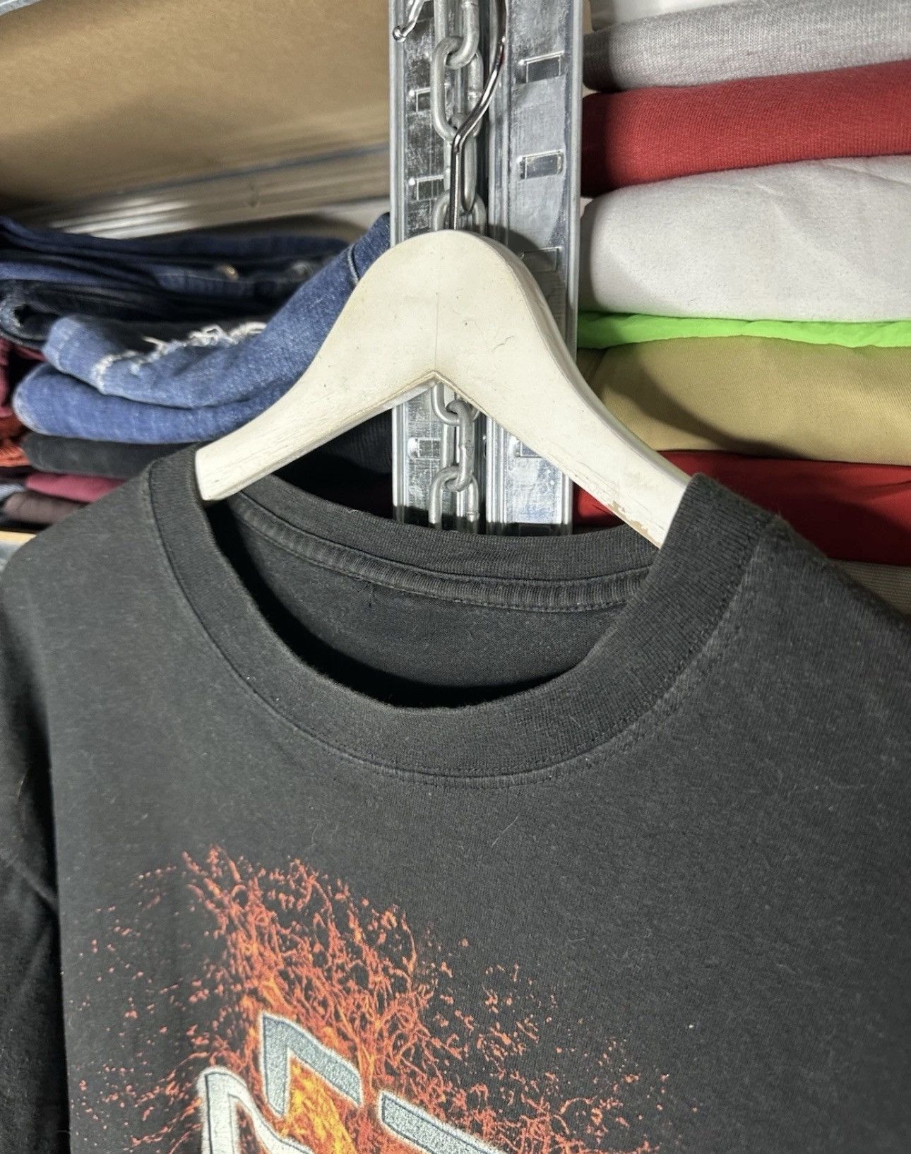 Other Vintage Rammstein Die Sonne Burn Over Print Shirt Band Tee Size US XL / EU 56 / 4 - 5 Thumbnail