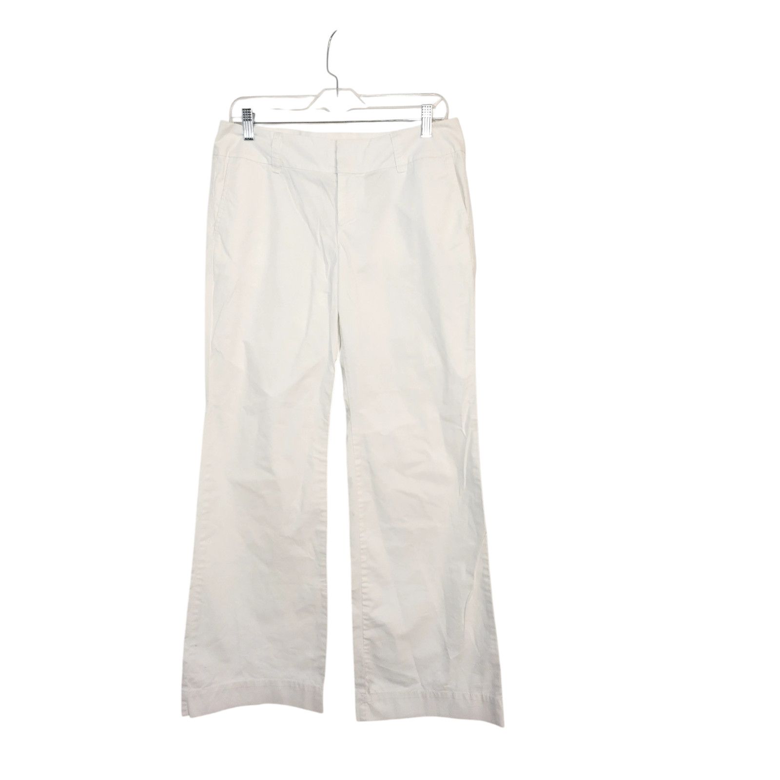Gap Gap Ankle Pants Stretch Flat Front Trousers Bootcut Size 8 Size 30" / US 8 / IT 44 - 2 Thumbnail