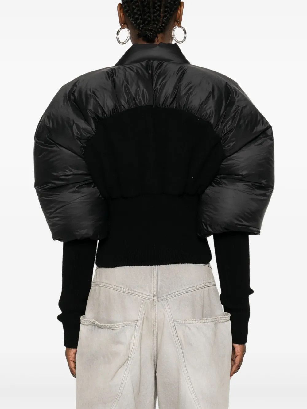 Rick Owens o1y0126 Shell Jacket in Black Size S / US 4 / IT 40 - 4 Thumbnail
