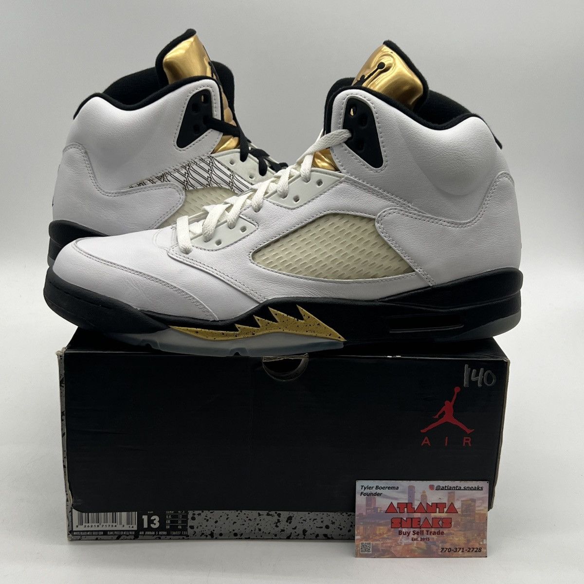 Jordan Brand Air Jordan 5 Olympic Size US 13 / EU 46 - 1 Thumbnail