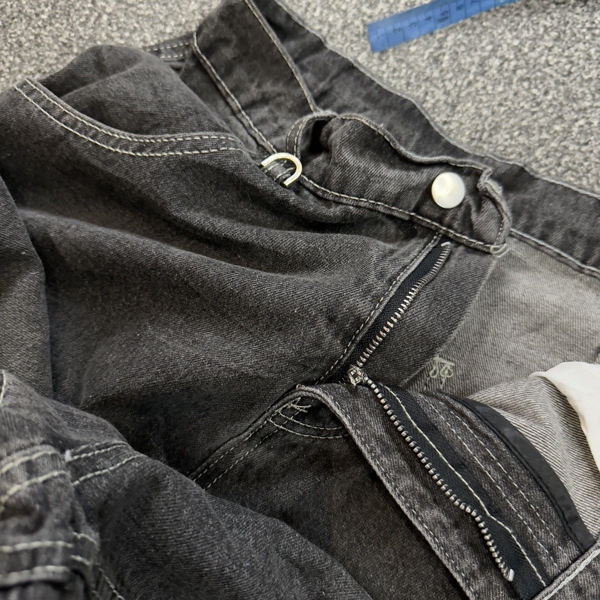 If Six Was Nine Vintage 90s Japanese Streetwear Super Baggy Drise Pants Size US 30 / EU 46 - 10 Thumbnail