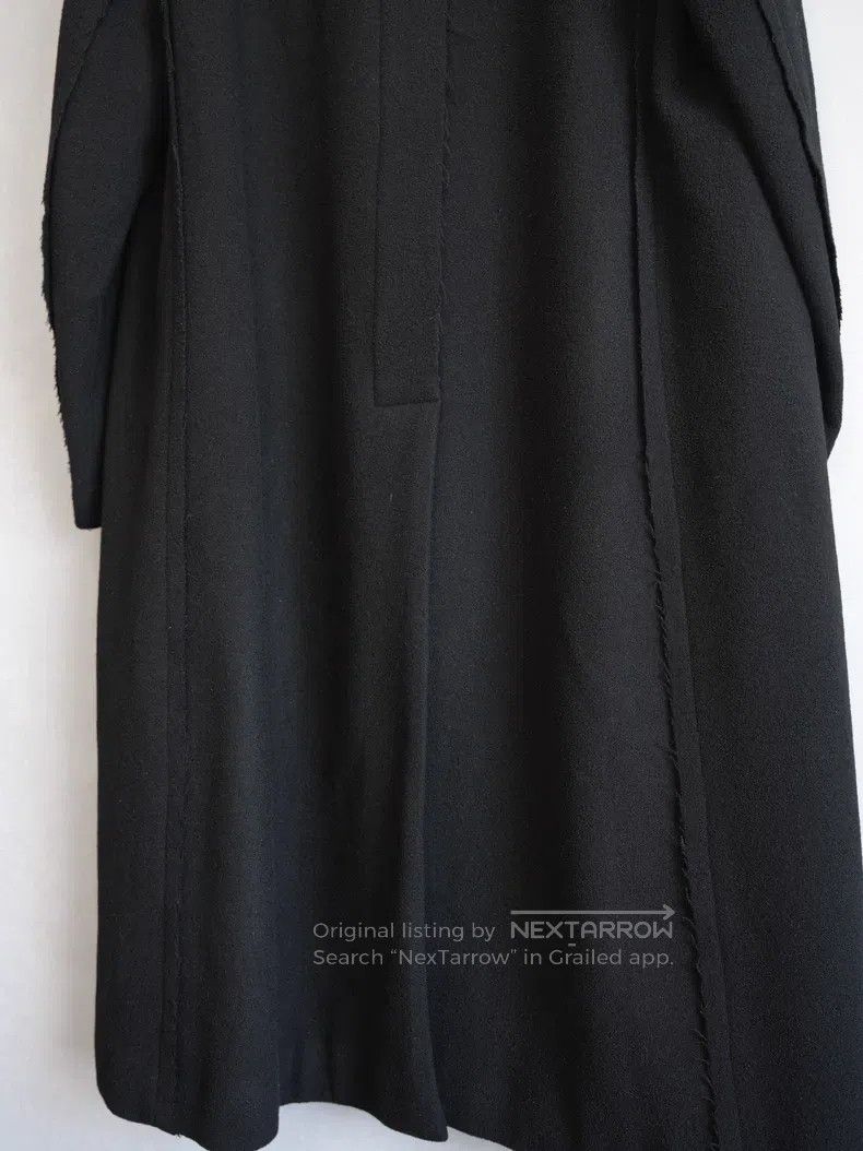 Yohji Yamamoto Yohji Yamamoto Fringed Wool Coat Size US S / EU 44-46 / 1 - 7 Thumbnail