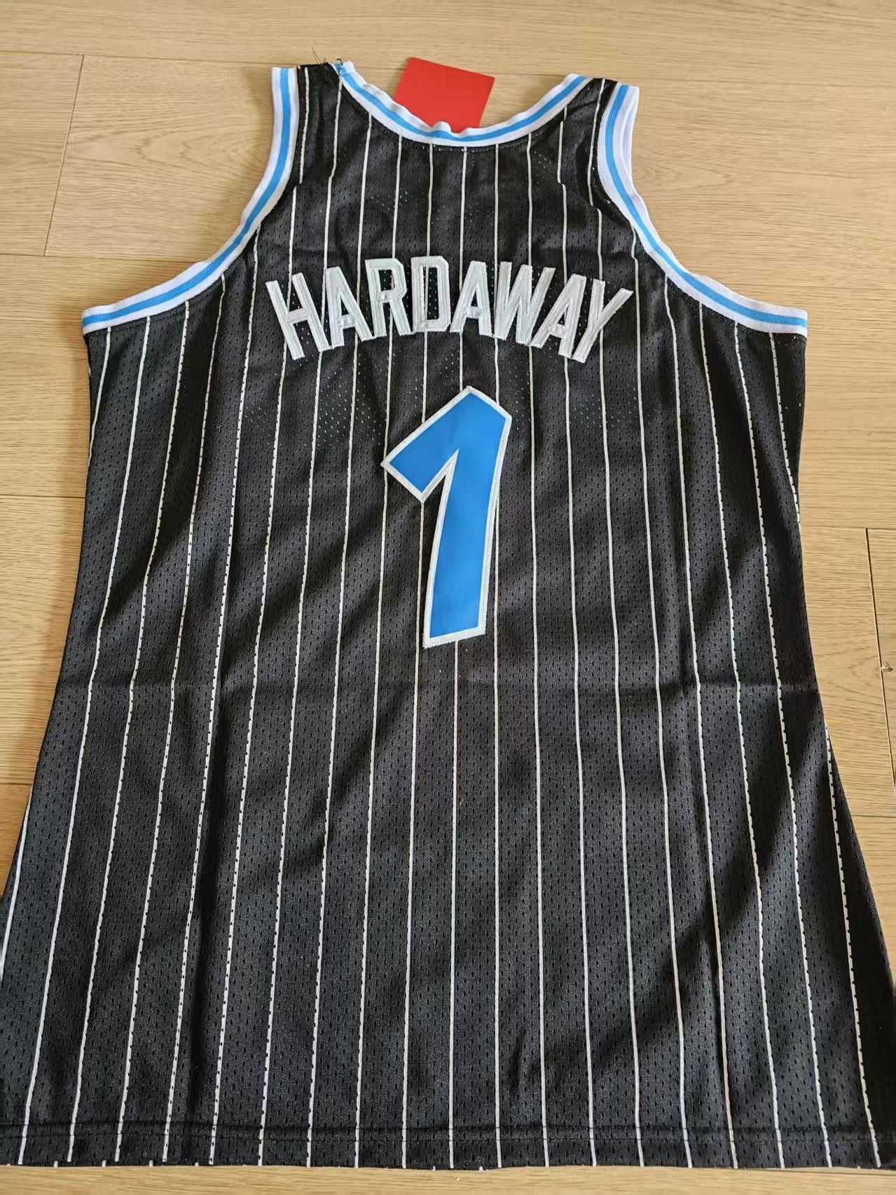 NBA 1994 95 Orlando Magic #1 Hardaway Jersey Size US XL / EU 56 / 4 - 2 Thumbnail