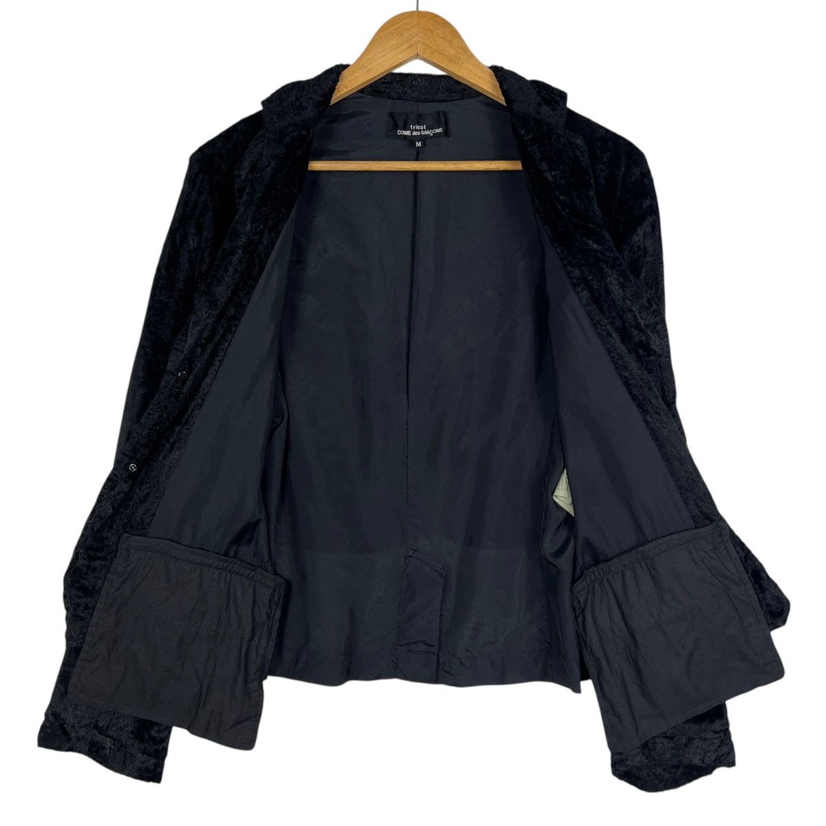 Comme des Garcons 🔥 SD2004 TRICOT COMME DES GARCONS LAYERED JACKET SIZE M Size M / US 6-8 / IT 42-44 - 9 Thumbnail