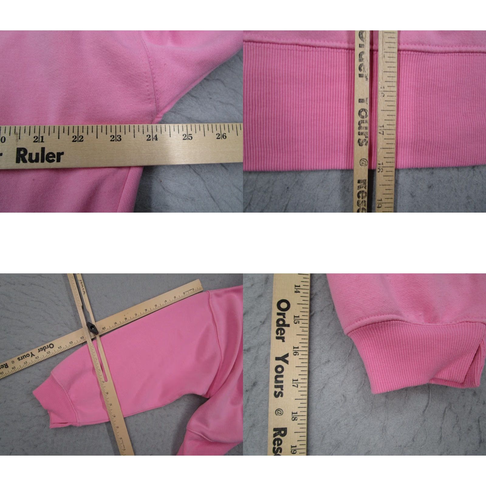 Gola Gola x Anthropologie Sweatshirt Womens Small Pink Cropped Crewneck Floral Patch Size S / US 4 / IT 40 - 8 Thumbnail