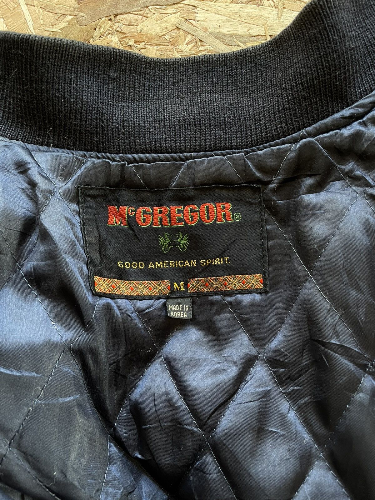 McGregor × Vintage Vintage McGregor Wool Bomber Jacket Size US M / EU 48-50 / 2 - 2 Thumbnail