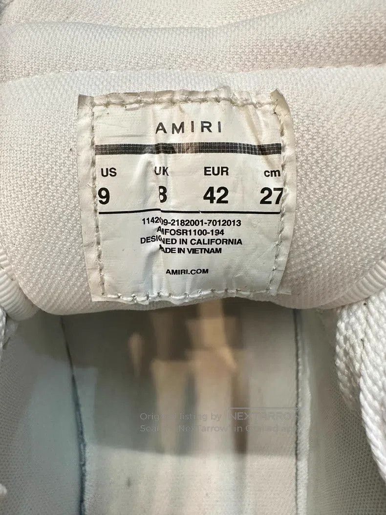 Amiri Amiri US 9 casual shoes Size US 9 / EU 42 - 5 Thumbnail