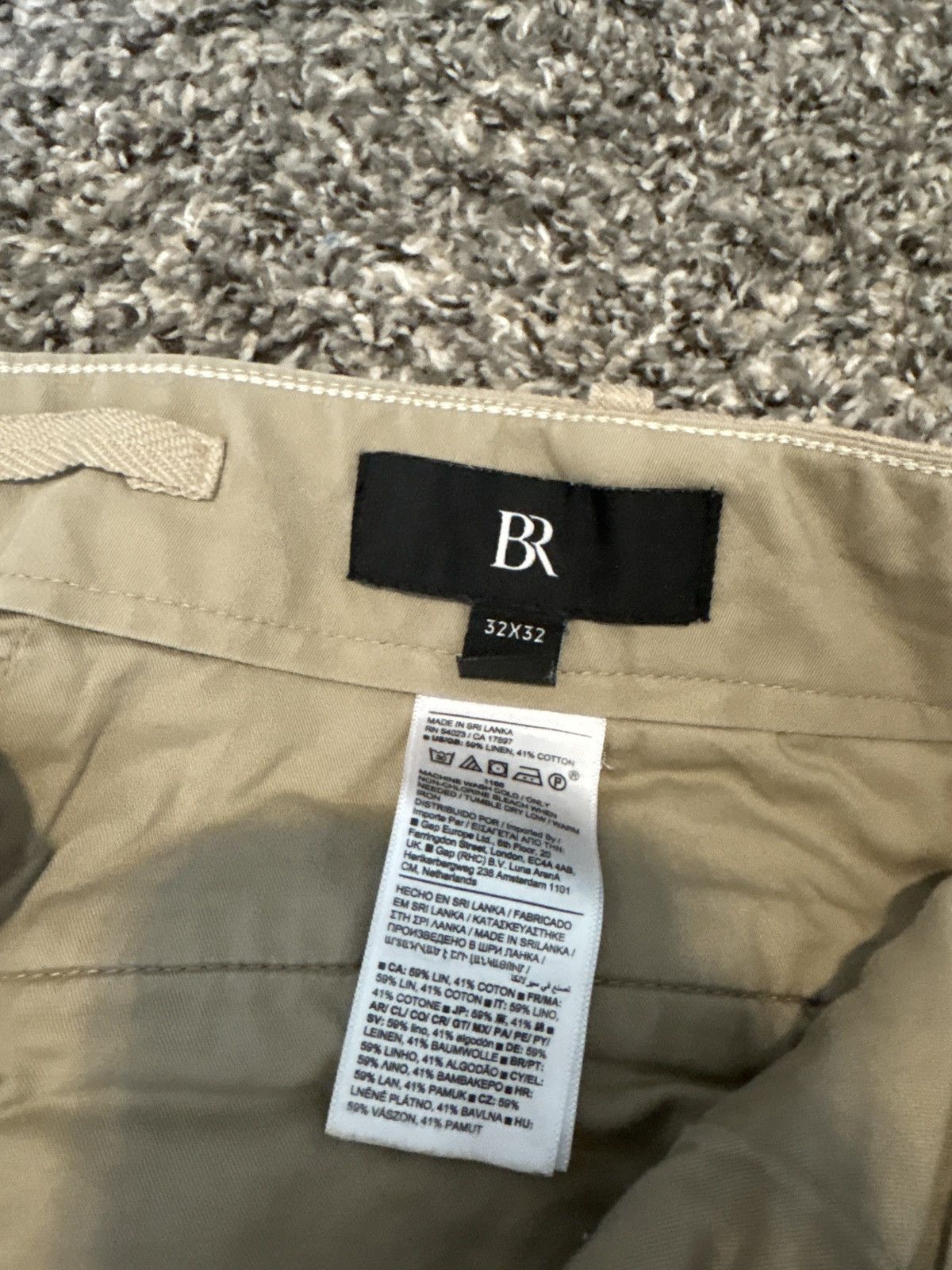 Banana Republic Banana Republic Herringbone Linen Pants Size US 32 / EU 48 - 3 Thumbnail