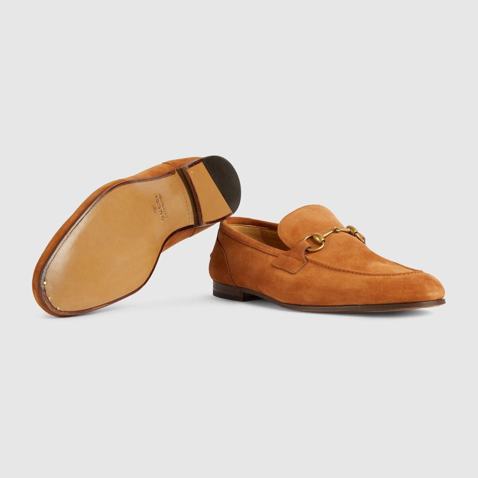 Gucci Gucci Horsebit Jordaan Suede Loafers Size US 6.5 / EU 39-40 - 4 Thumbnail