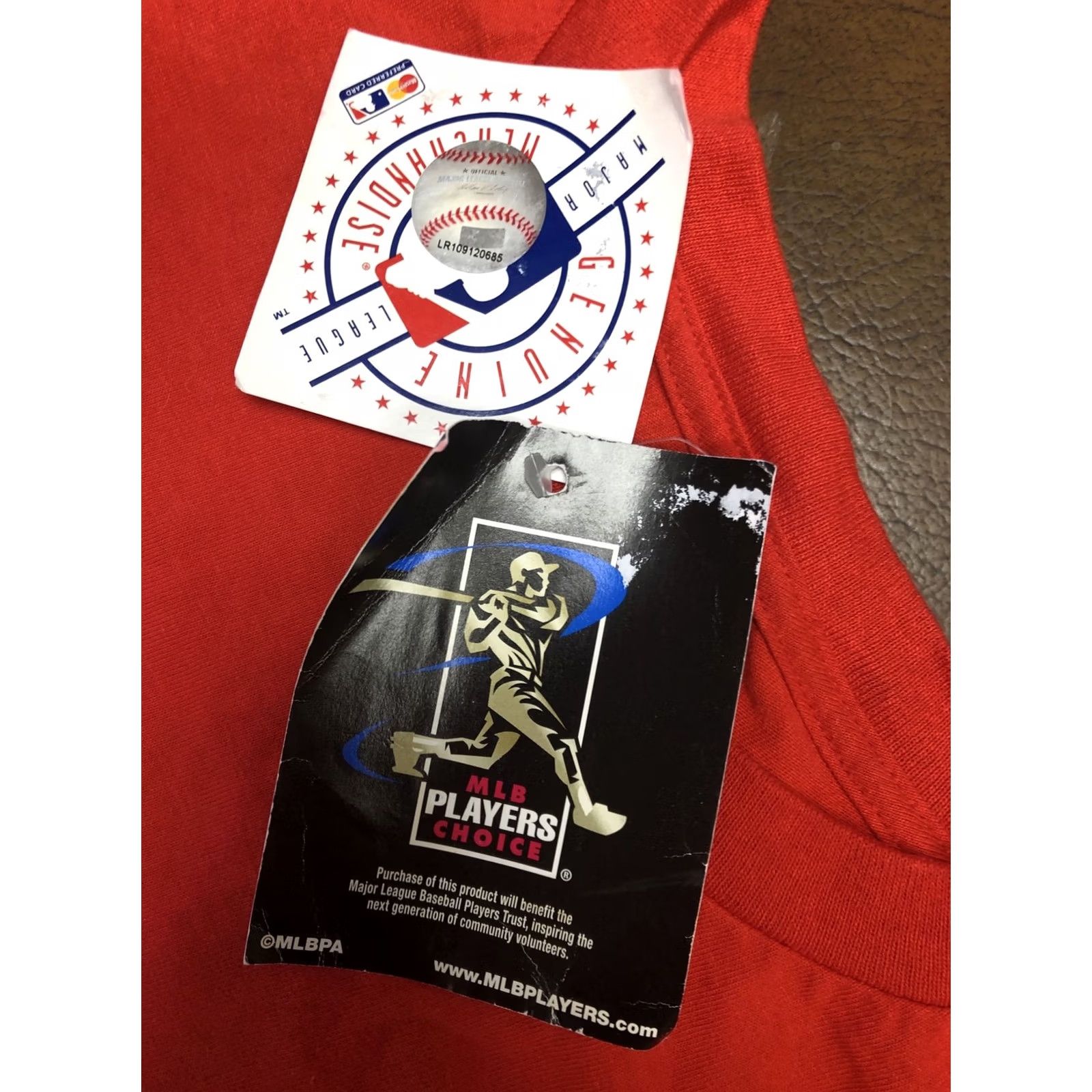 MLB VINTAGE MLB Merchandise Jason Werth Phillies Jersey Shirt XL Red Crew Neck Short Sleeve Mens Classic Fit Gift Size US XL / EU 56 / 4 - 3 Thumbnail