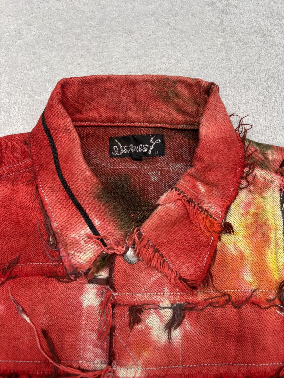 NEXUSVII Rare NexusVII x Psychopath Deconstructed Denim Jacket Size US XL / EU 56 / 4 - 22 Thumbnail