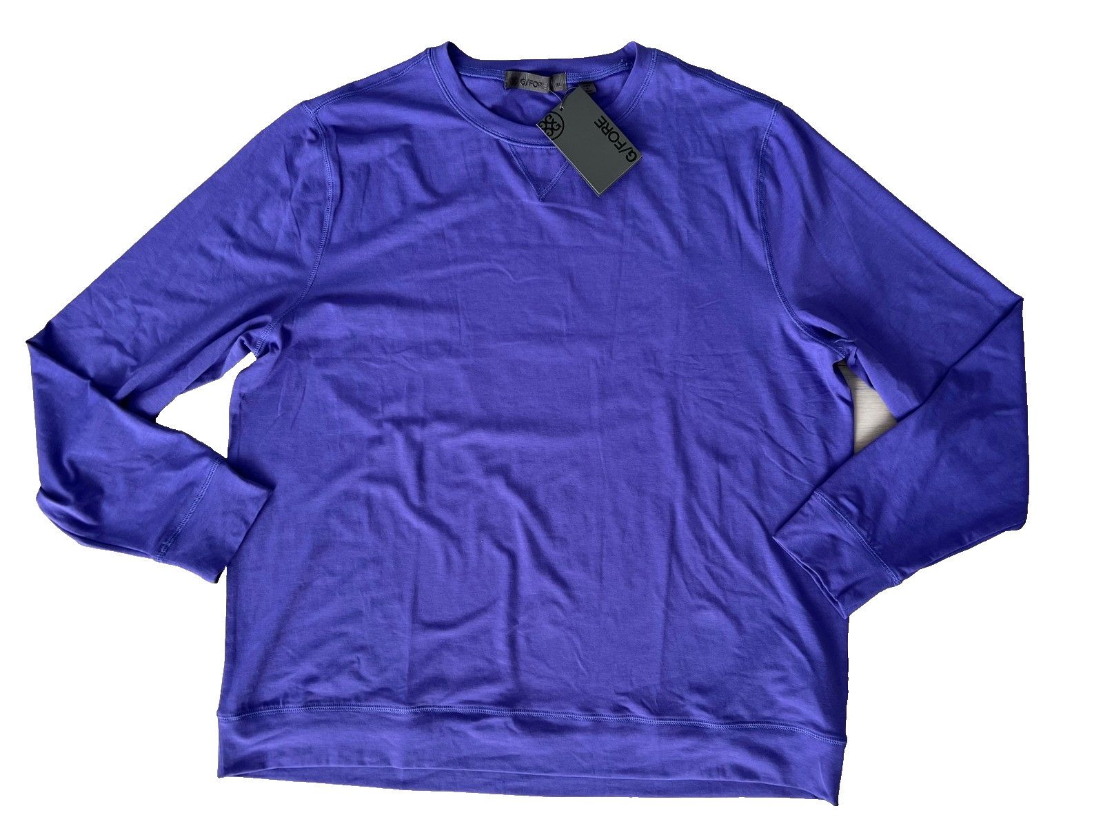 G/FORE G/Fore Luxe Crewneck Pullover Mid Layer Shirt Purple ( XL ) Size US XL / EU 56 / 4 - 2 Thumbnail