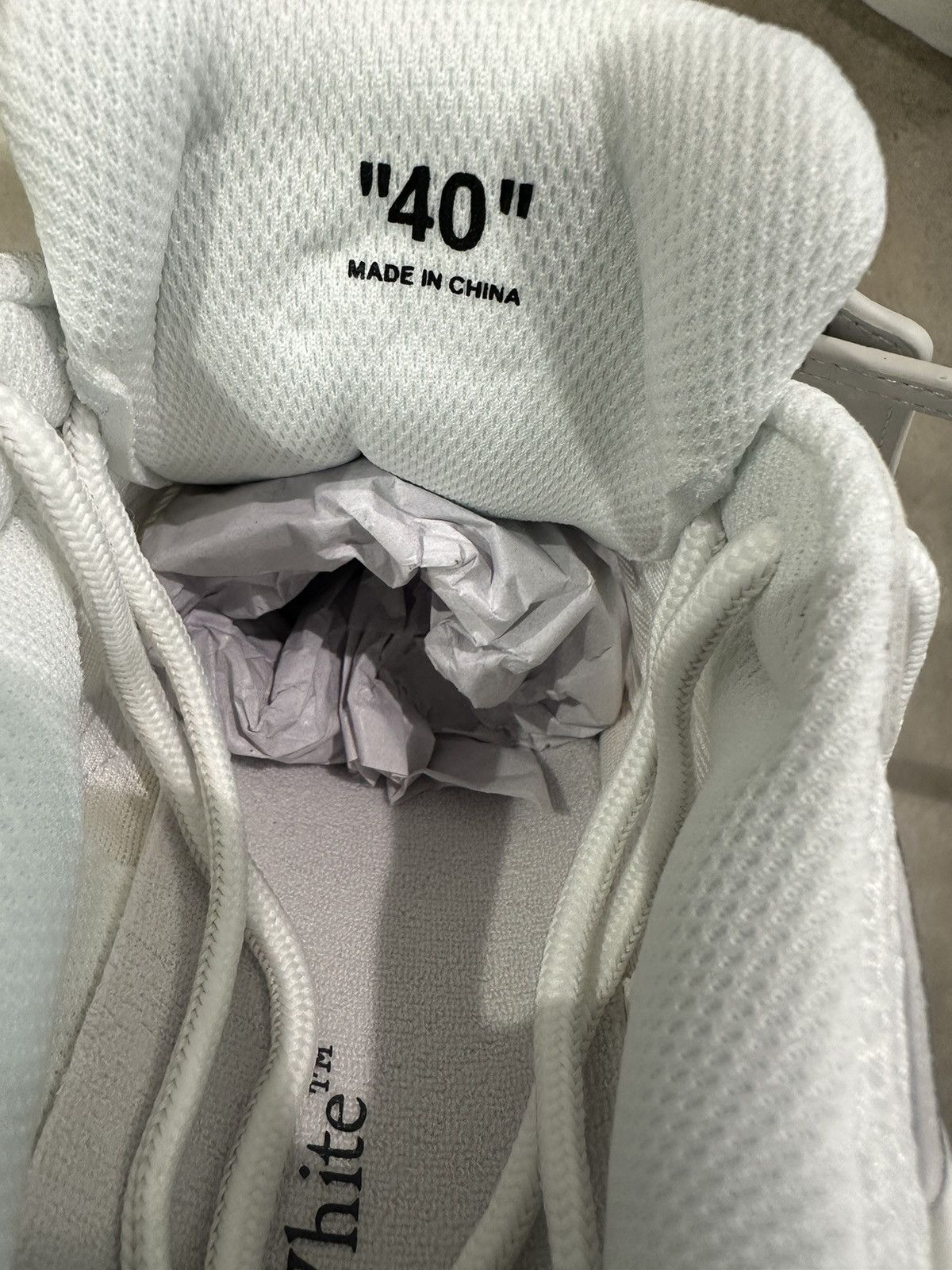 Off-White OFF-WHITE - Be Right Back Sneakers White Size US 7 / EU 40 - 9 Thumbnail