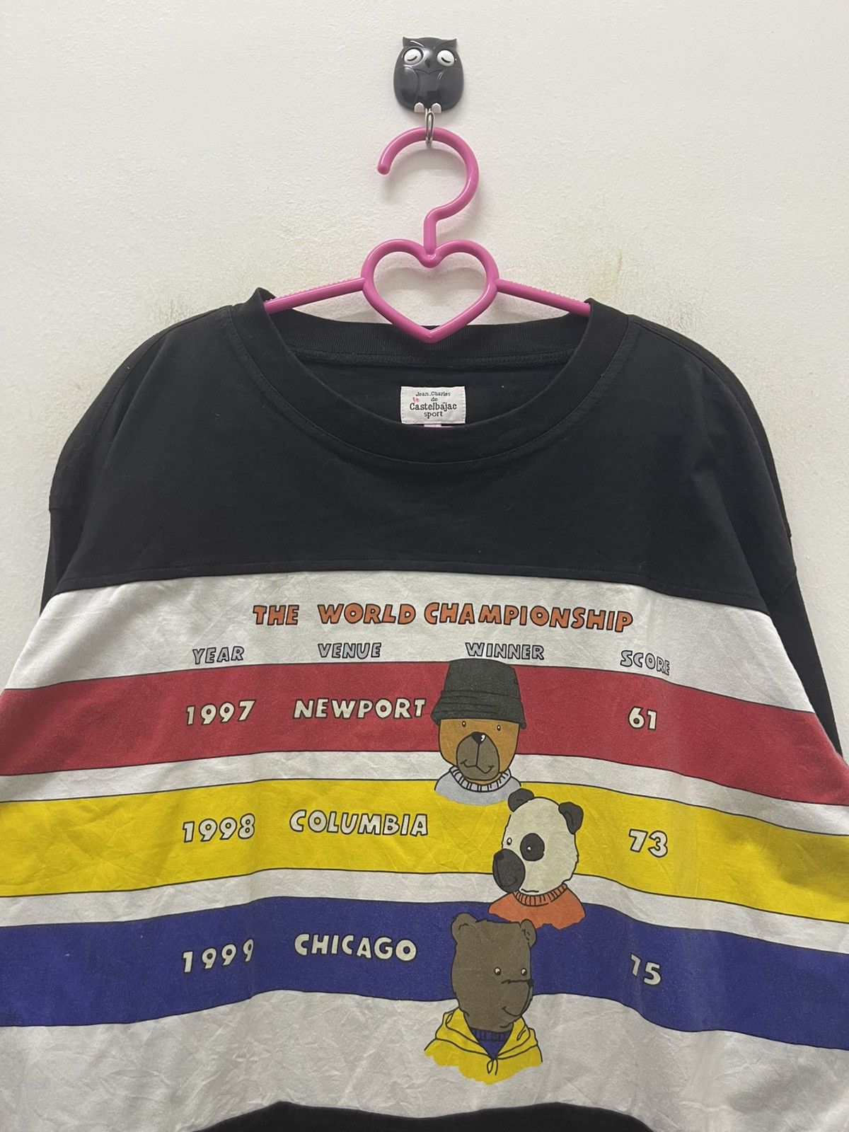 Jean Charles De Castelbajac Rare Vintage JEAN CHARLES DE CASTELBAJAC The World Champion Size US L / EU 52-54 / 3 - 2 Thumbnail