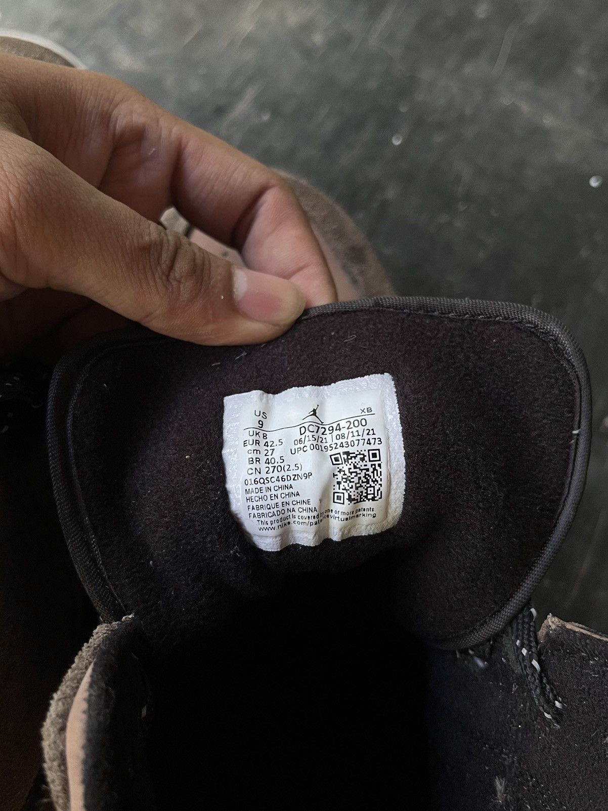 Jordan Brand Nike Air Jordan 1 Mid SE Dark Chocolate Size US 8 / EU 41 - 6 Thumbnail