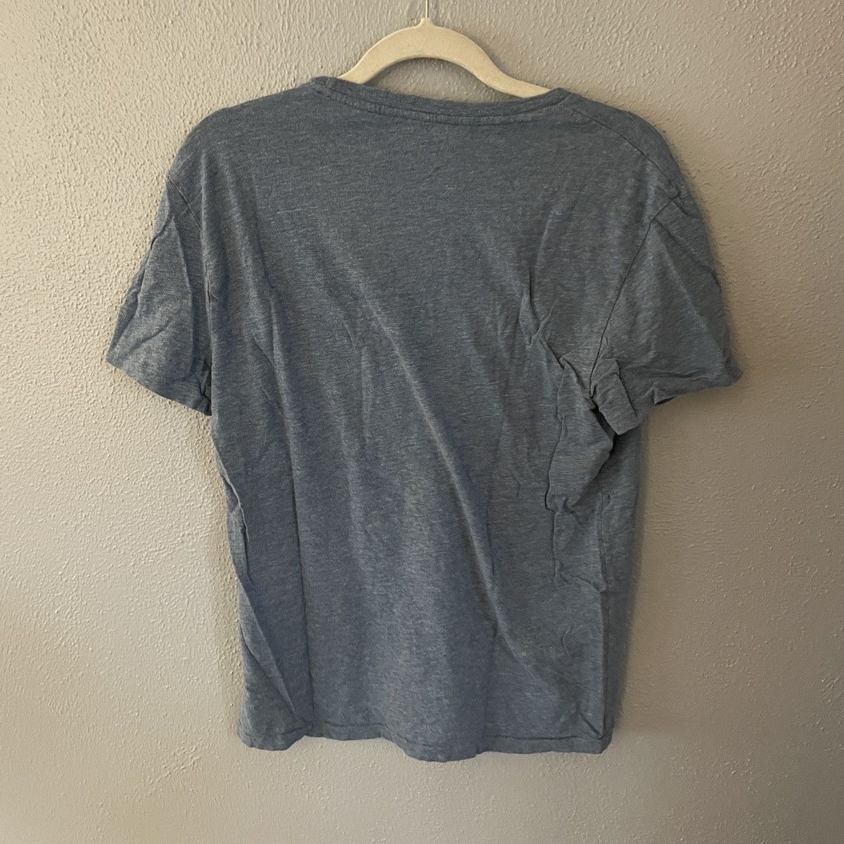 Polo Ralph Lauren × Vintage Ralph Lauren Polo Grey Blue Short Sleeve Shirt Men’s Size M Size US M / EU 48-50 / 2 - 2 Thumbnail