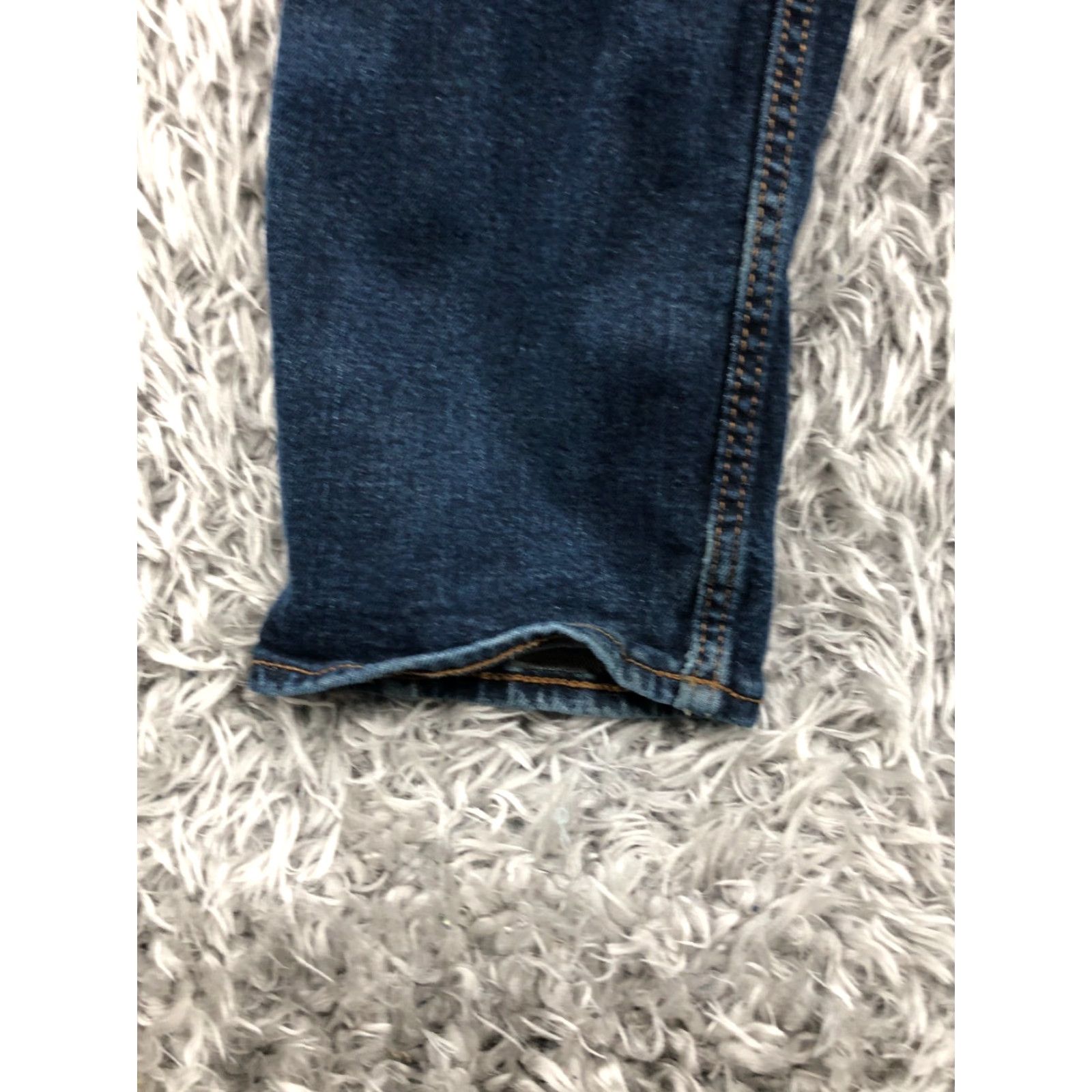 Old Navy Old Navy Slim Straight Jeans Mens 36x32 Blue Dark Wash Denim 5-Pocket Straight Slim Waist 36 Mens Jeans Size US 36 / EU 52 - 7 Thumbnail