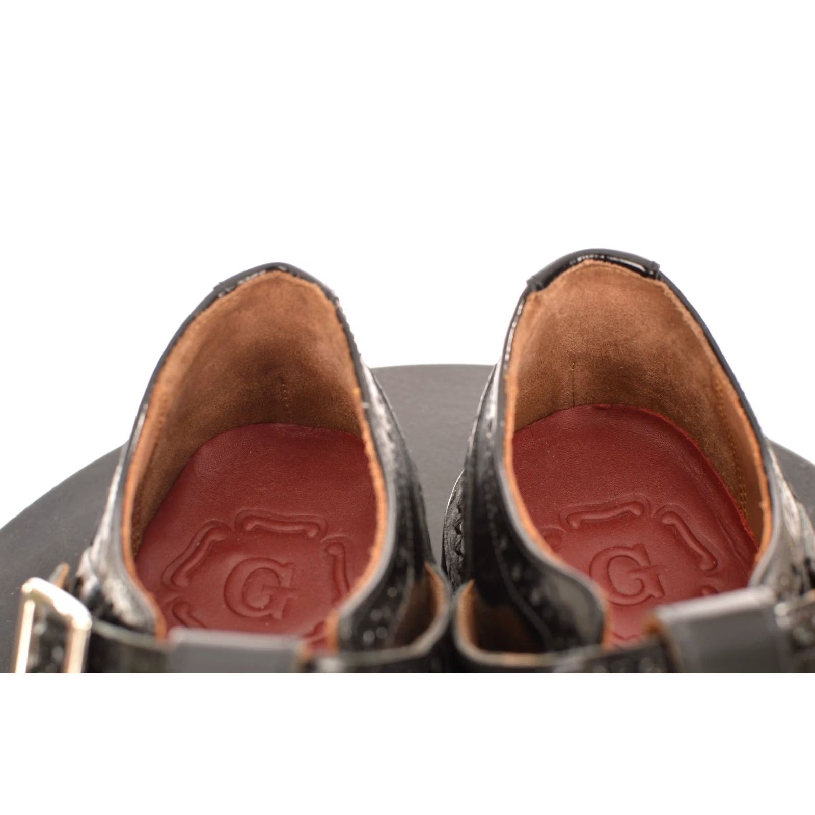 Grenson Grenson Gia Womens Mary Jane Sandals Black Gloss 213088 Size 5 Size US 8 / IT 38 - 7 Thumbnail