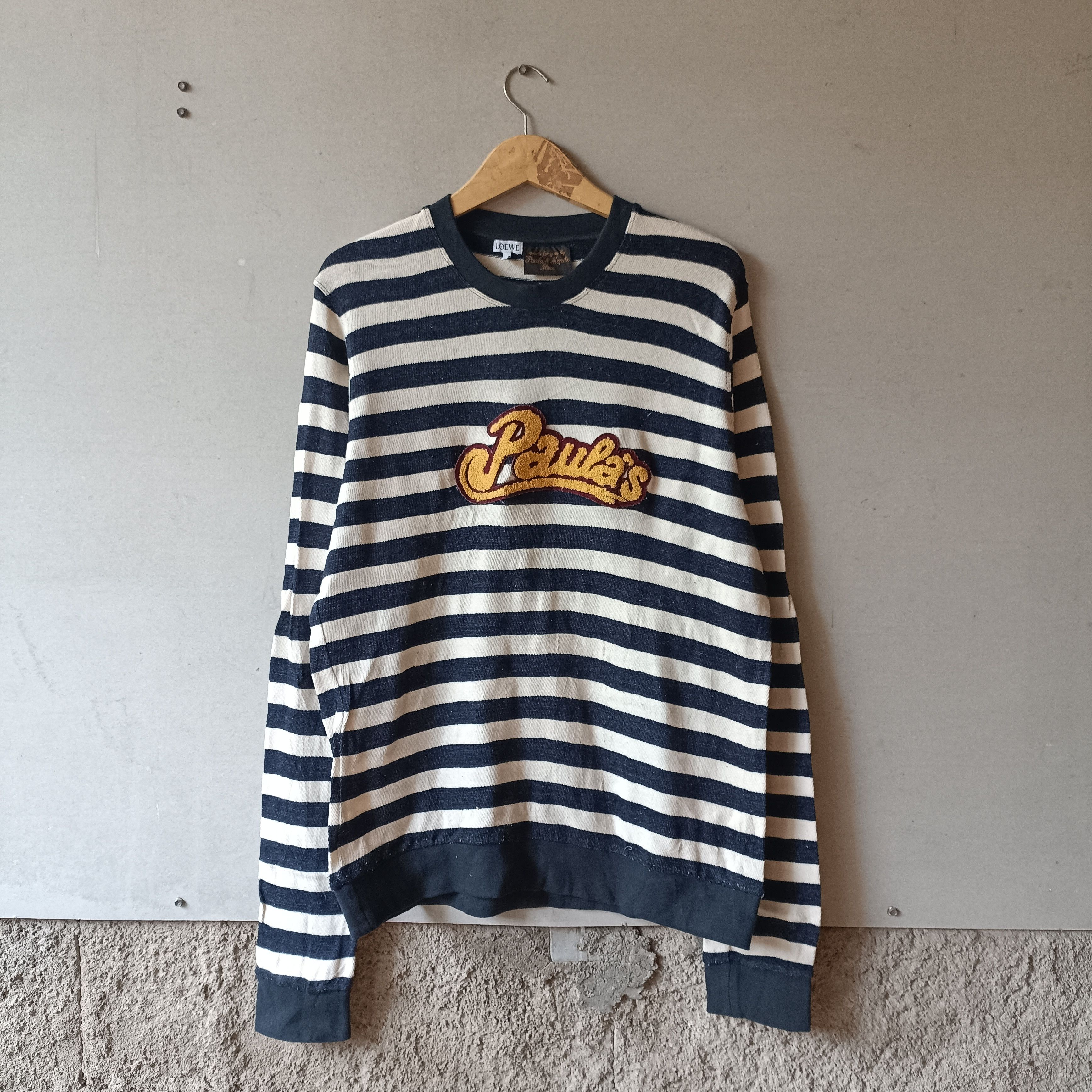 Loewe Paula ibiza striped Sweatshirt cotton knitted