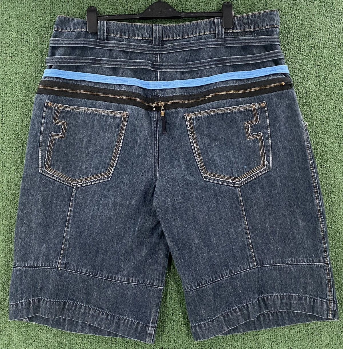 Marithe + Francois Girbaud Rare VTG 90’s Marithe Francois Girbaud Snap Zip Jorts Shorts Size US 43 - 6 Thumbnail