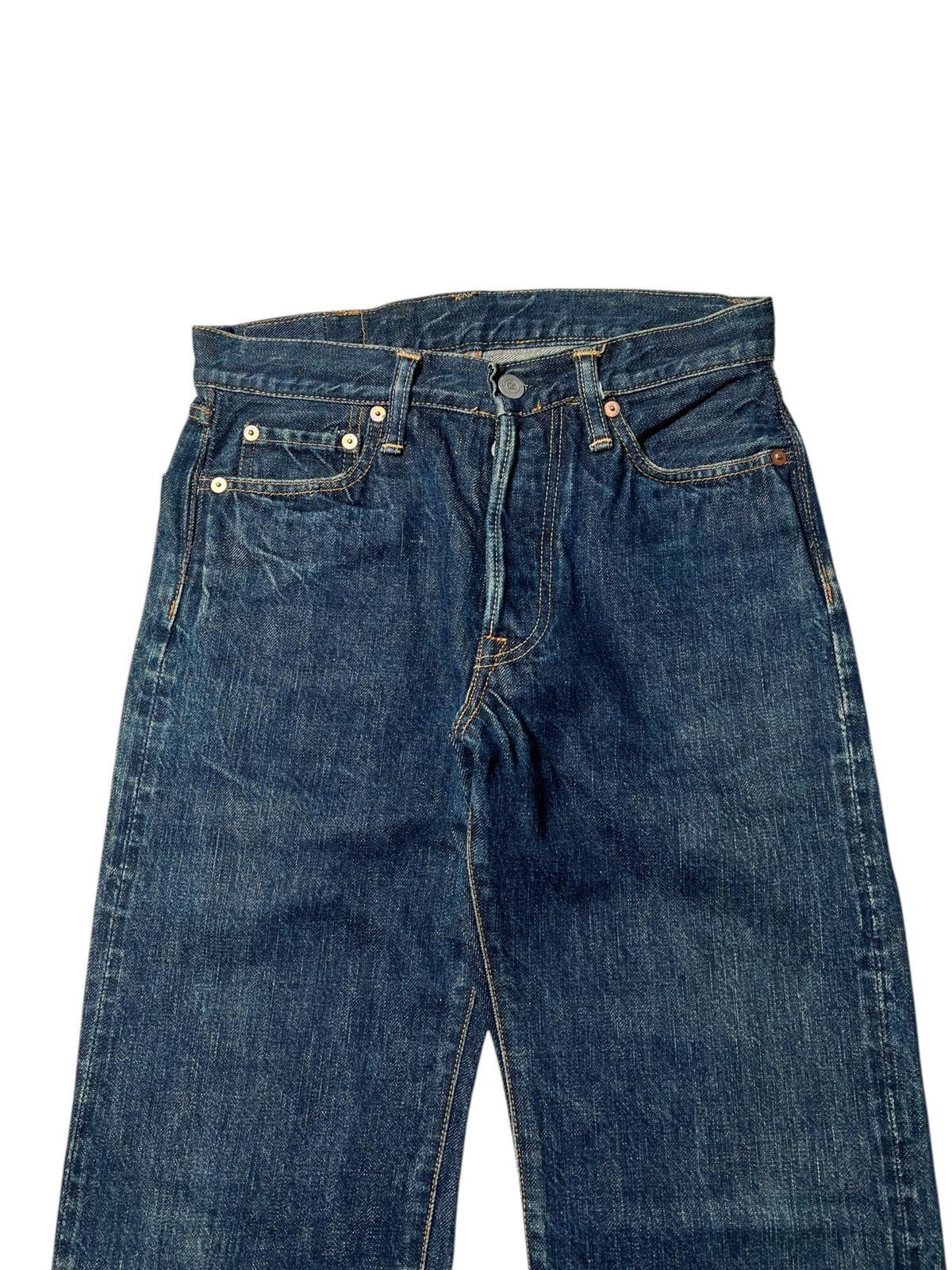 45rpm 2000s 45RPM Selvedge Button Pants Size US 26 / EU 42 - 3 Thumbnail