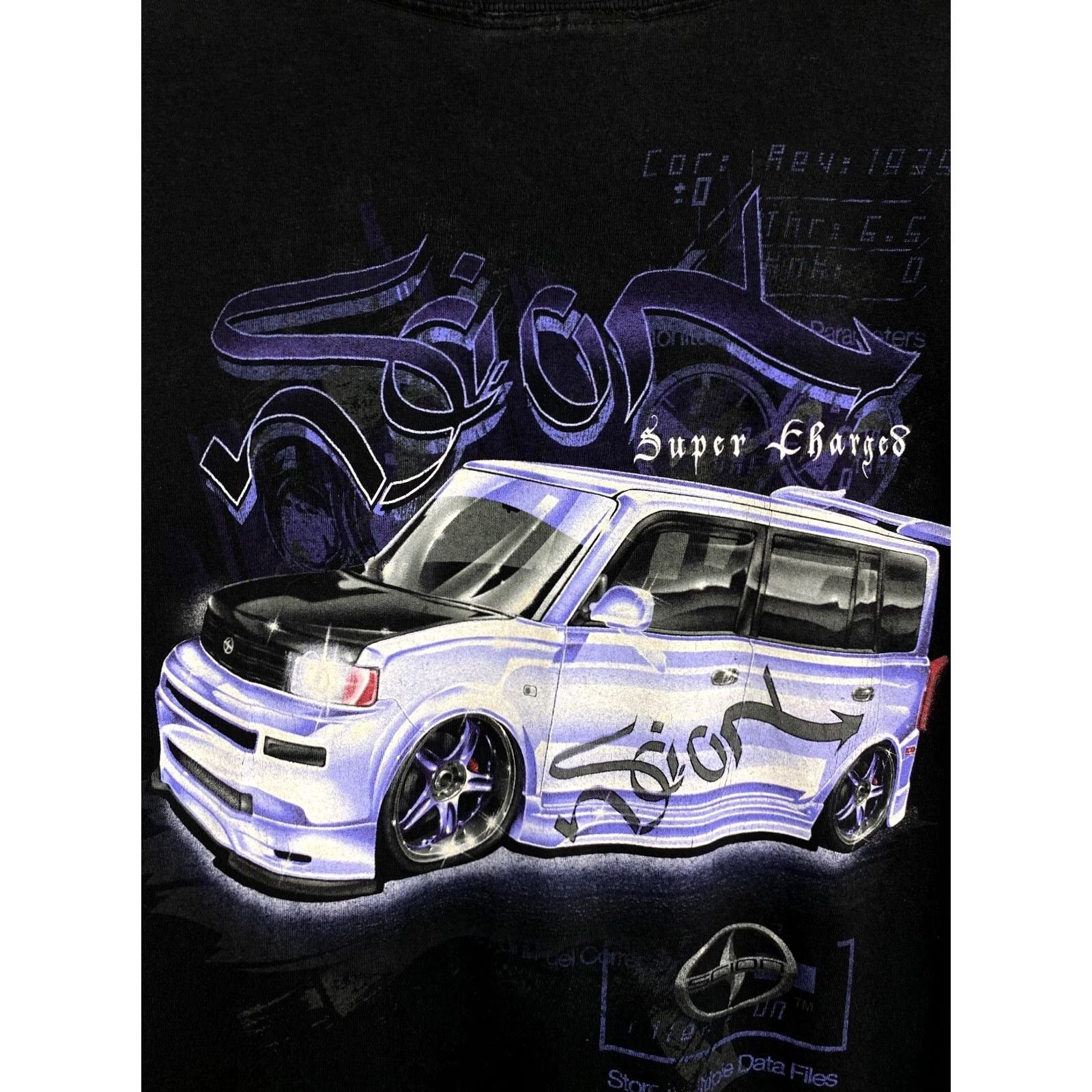 Vintage VINTAGE Toyota Scion Retro Sport Car T-shirt XXL Black Men Shirt Size US XXL / EU 58 / 5 - 6 Thumbnail