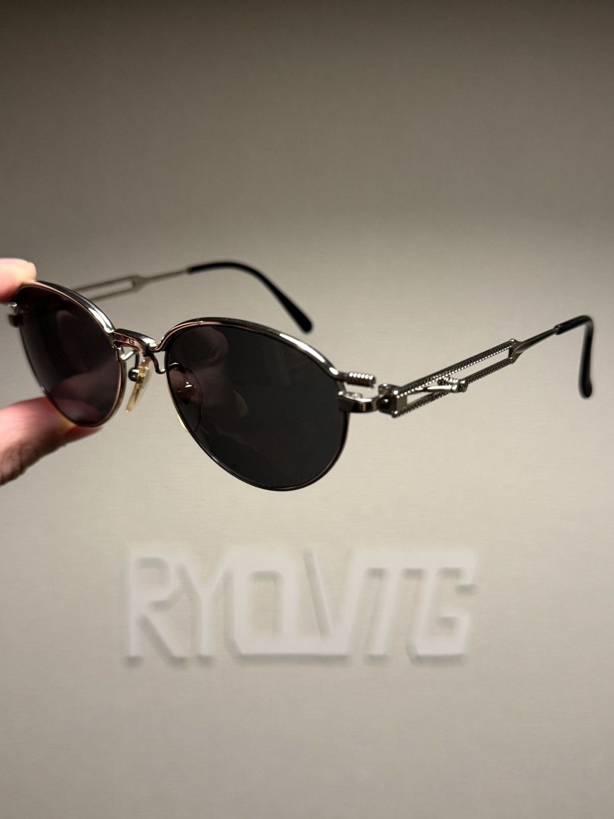 Jean Paul Gaultier Jean Paul Gaultier Metal-Constructed Sunglasses Size ONE SIZE - 1 Thumbnail